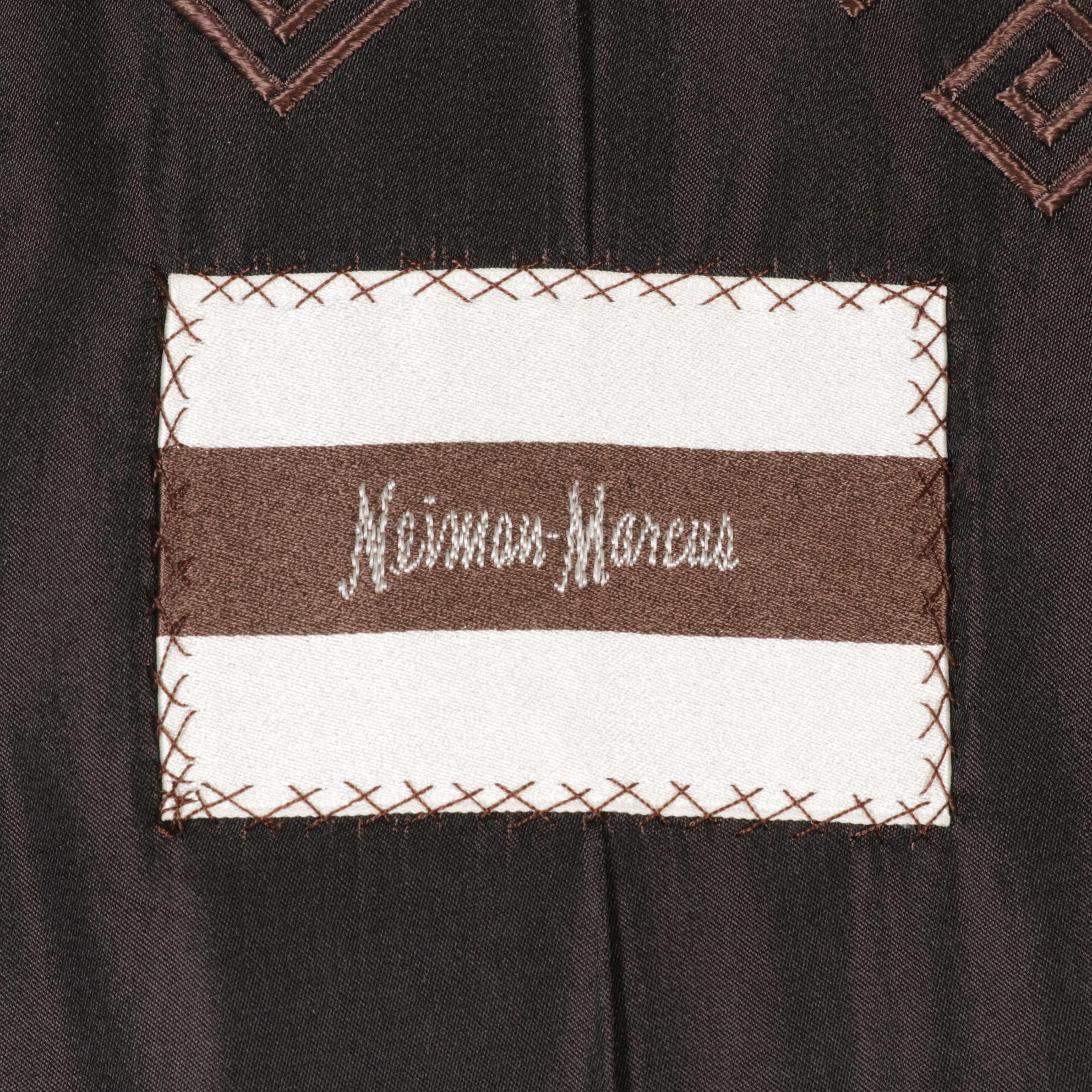 Chloe Mink Fur Coat From Neiman-Marcus With Detachable Hood and Side Vents