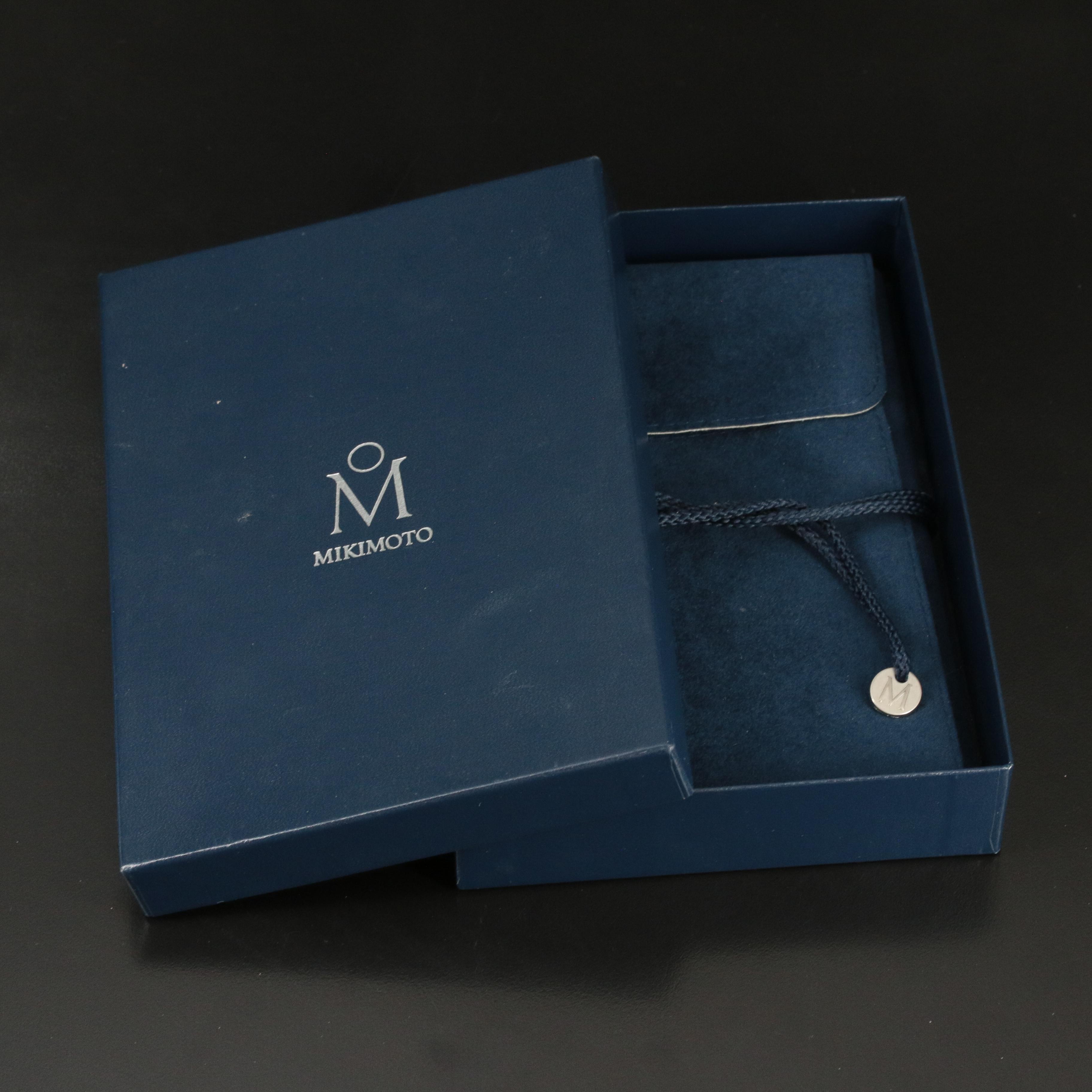 Mikimoto Pearl Necklace with 18K Clasp