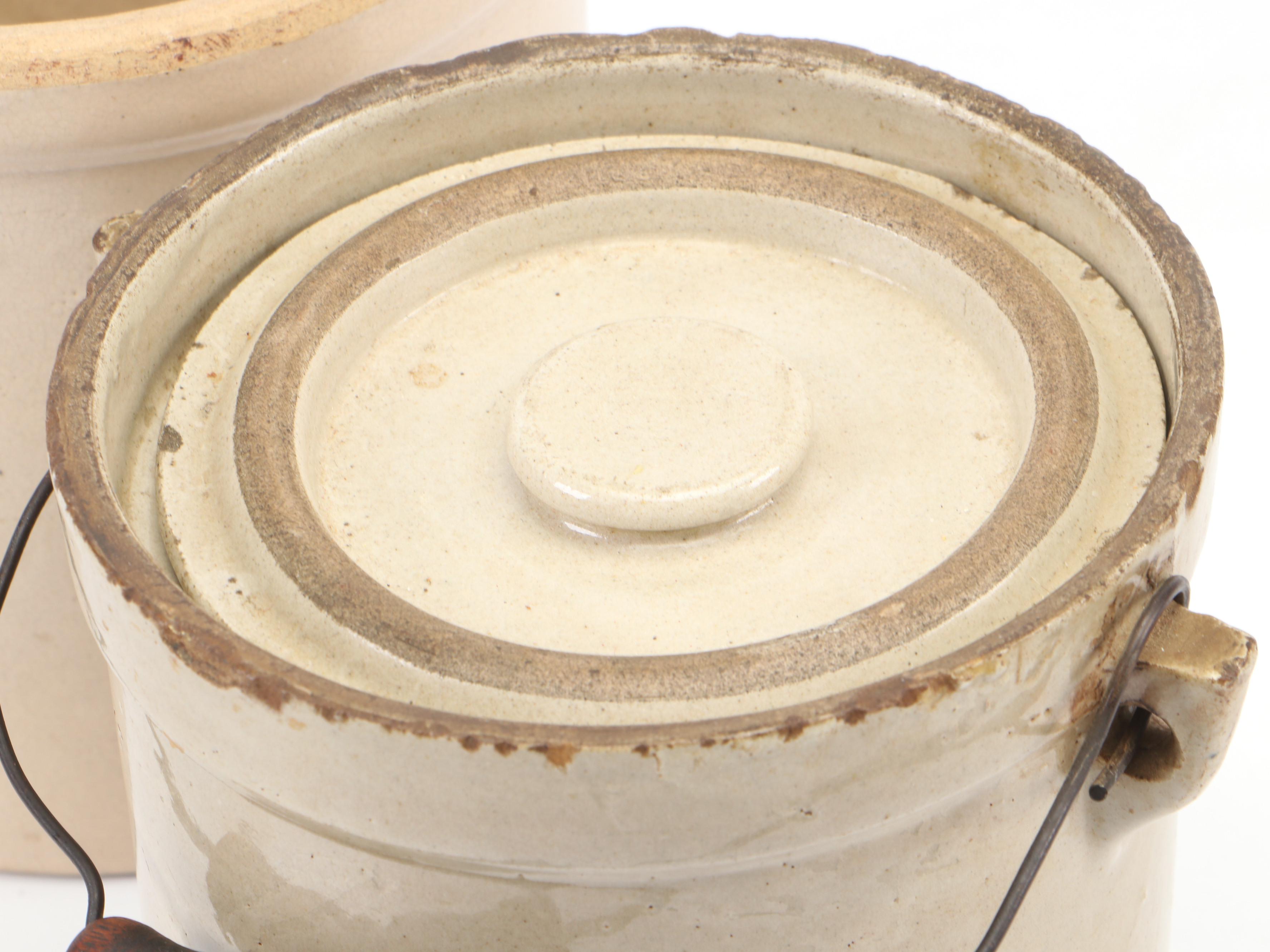 Dulton 5 Lb. Kitchen Scale with Stoneware Crocks