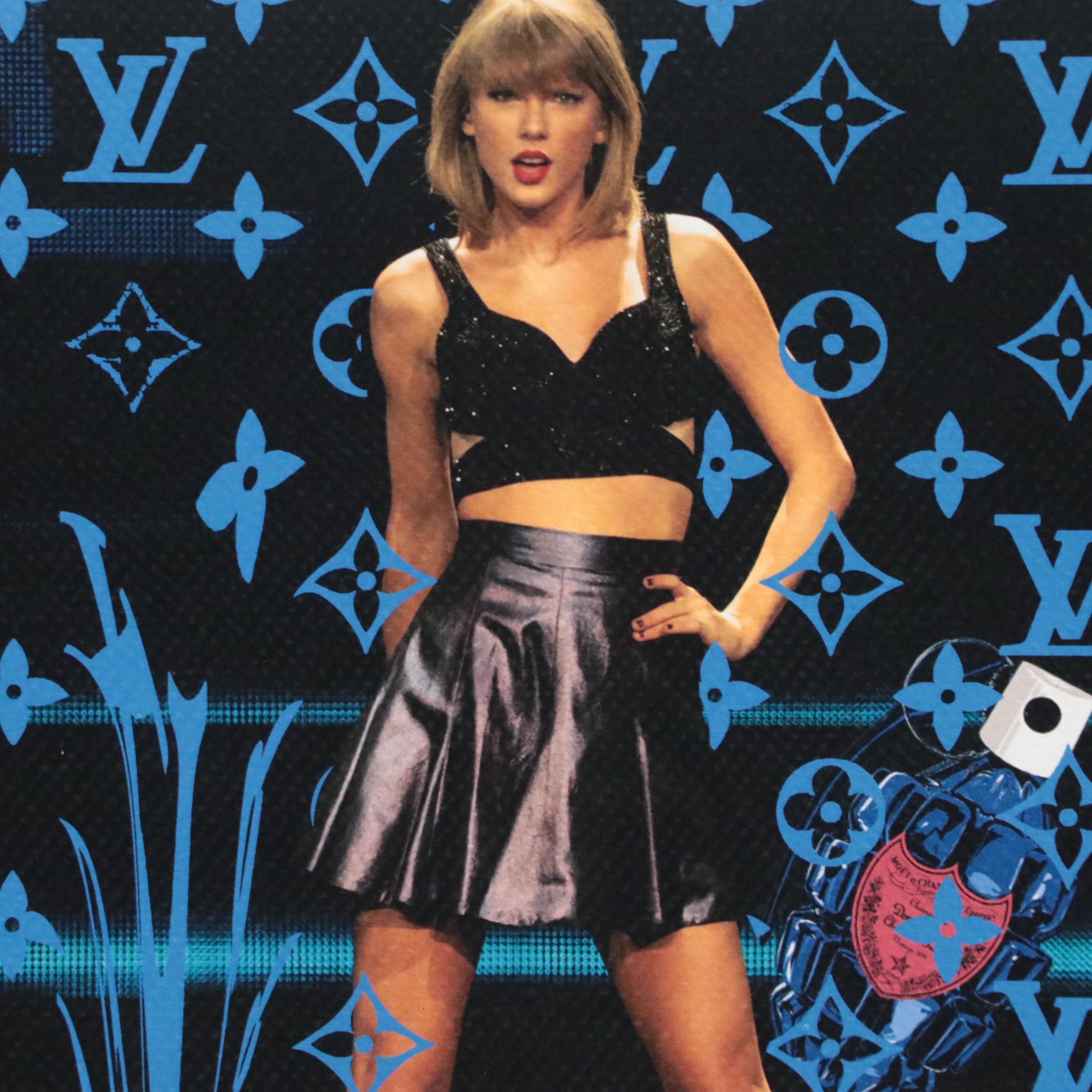 Death NYC Pop Art Graphic Print of Taylor Swift x Louis Vuitton, 2023