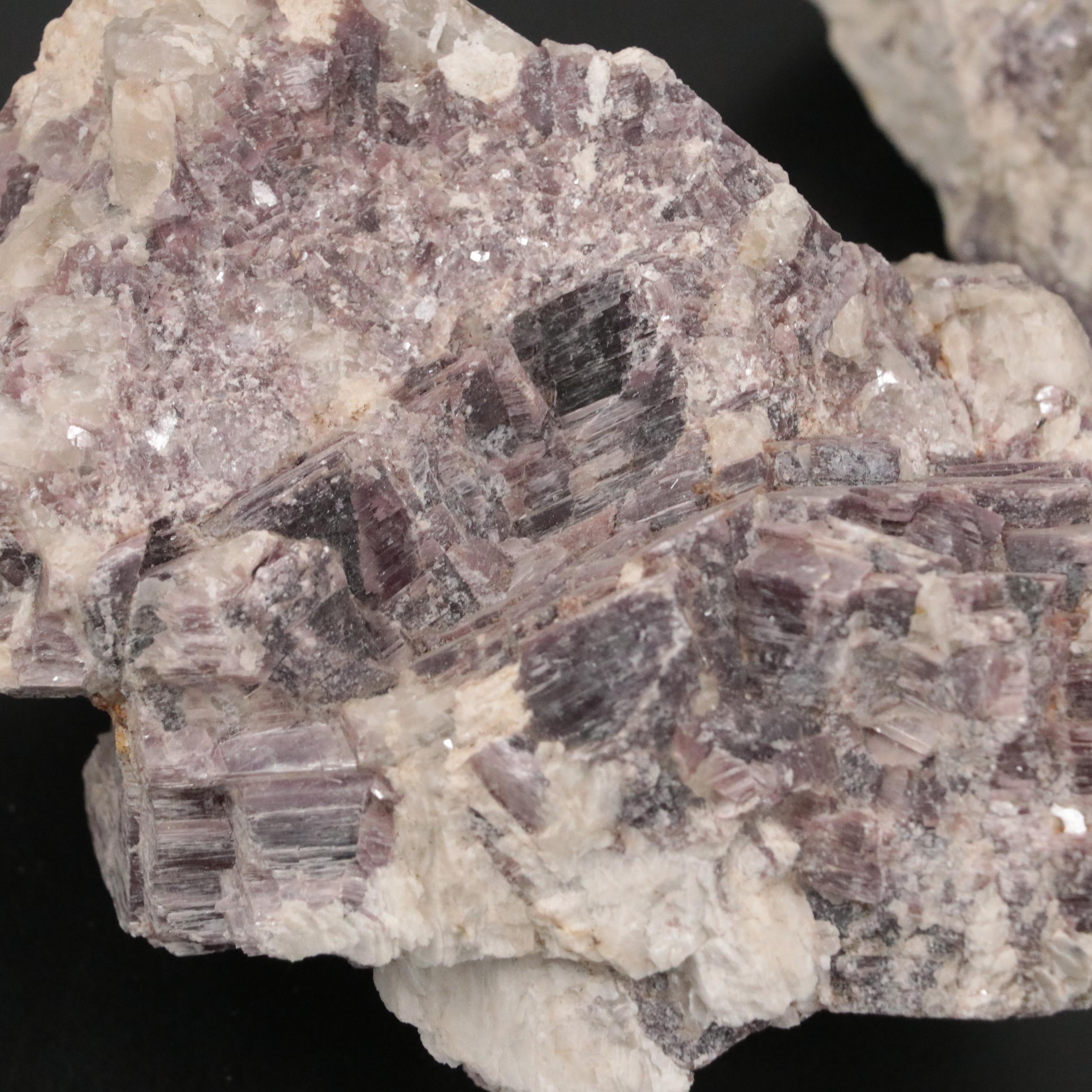 Raw Lepidolite Specimens