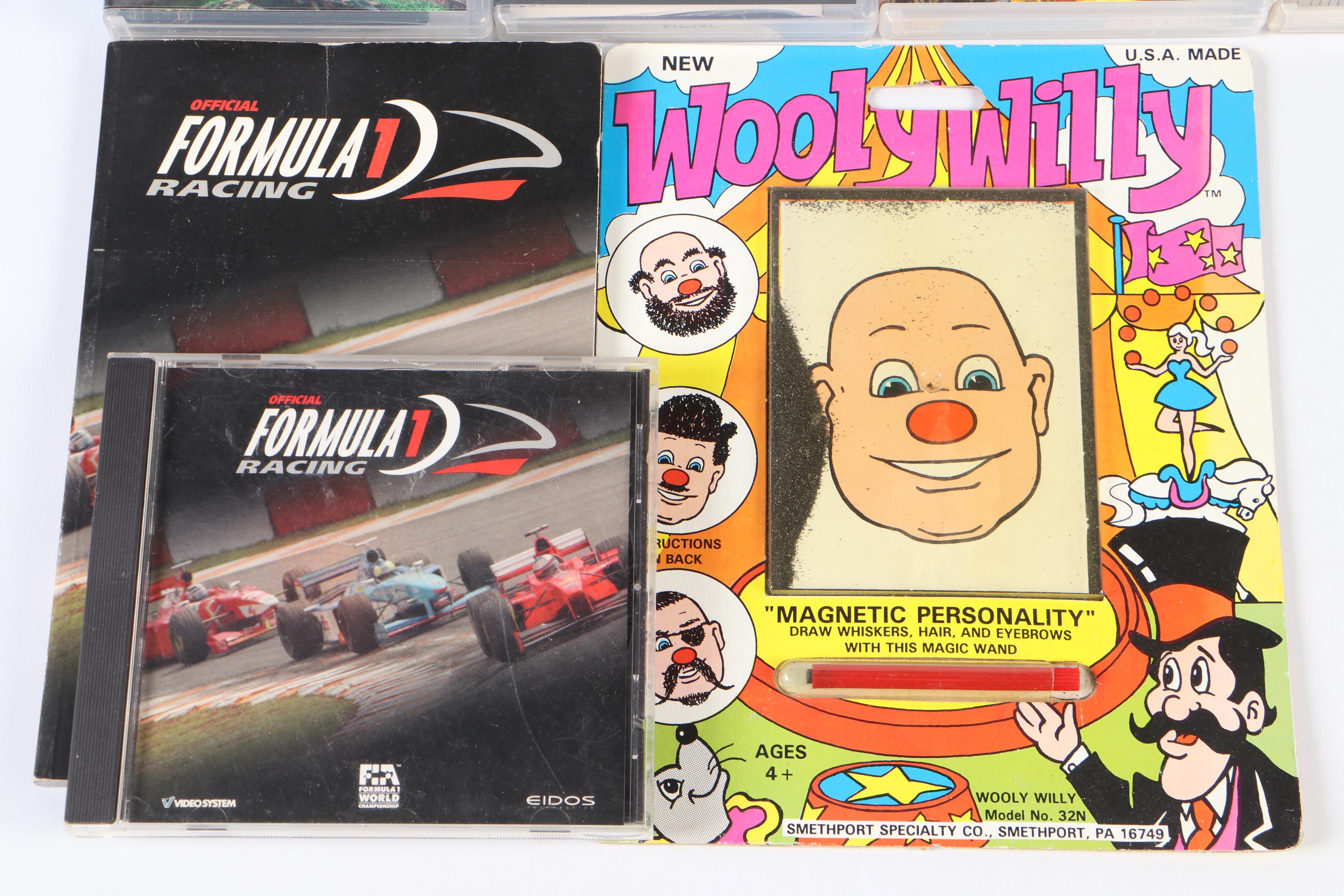 Sony PSP Video Games, Wooly Willy, "The Model Craftsman" Magazine, and More