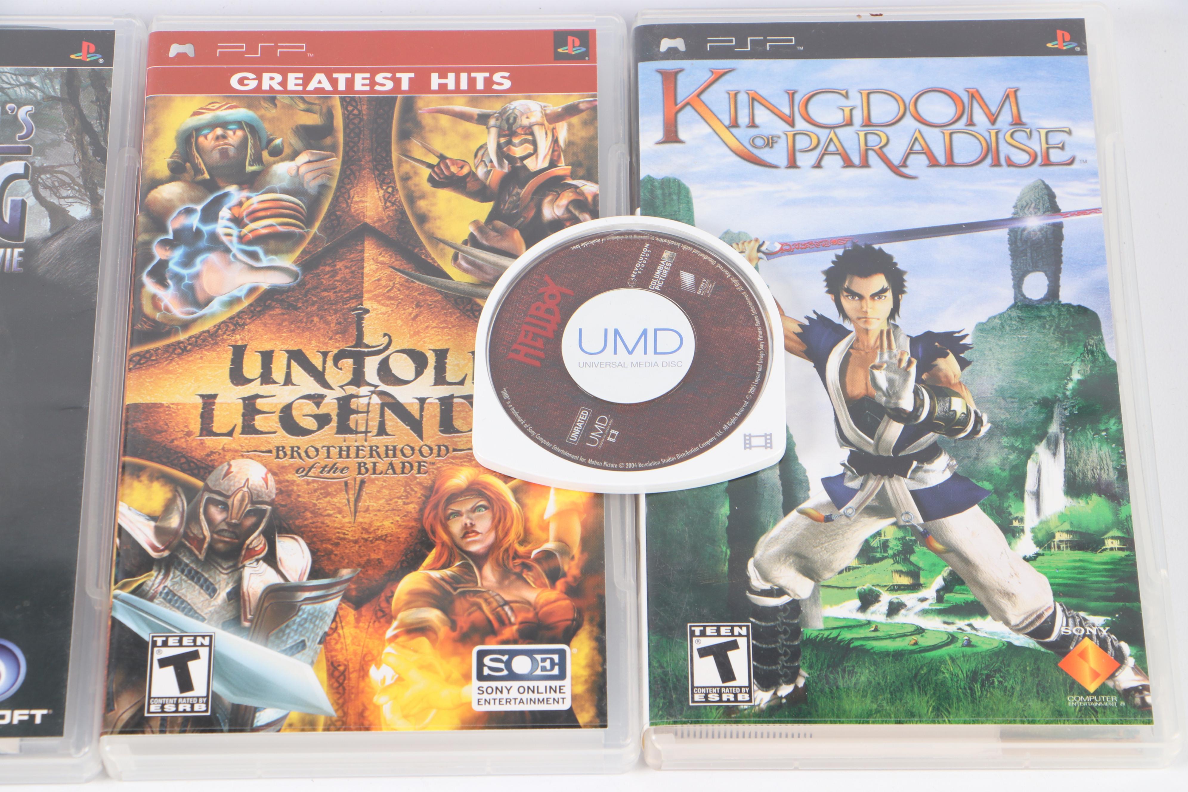 Sony PSP Video Games, Wooly Willy, "The Model Craftsman" Magazine, and More