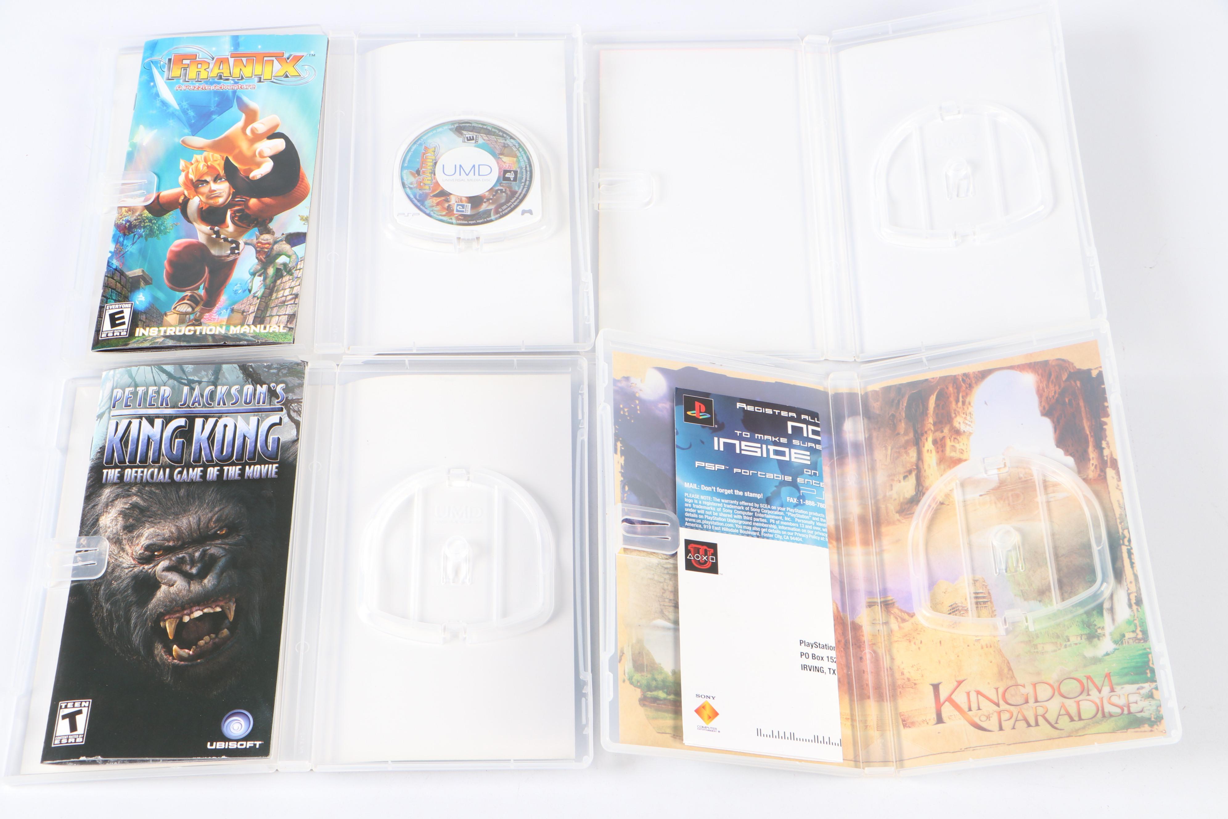 Sony PSP Video Games, Wooly Willy, "The Model Craftsman" Magazine, and More