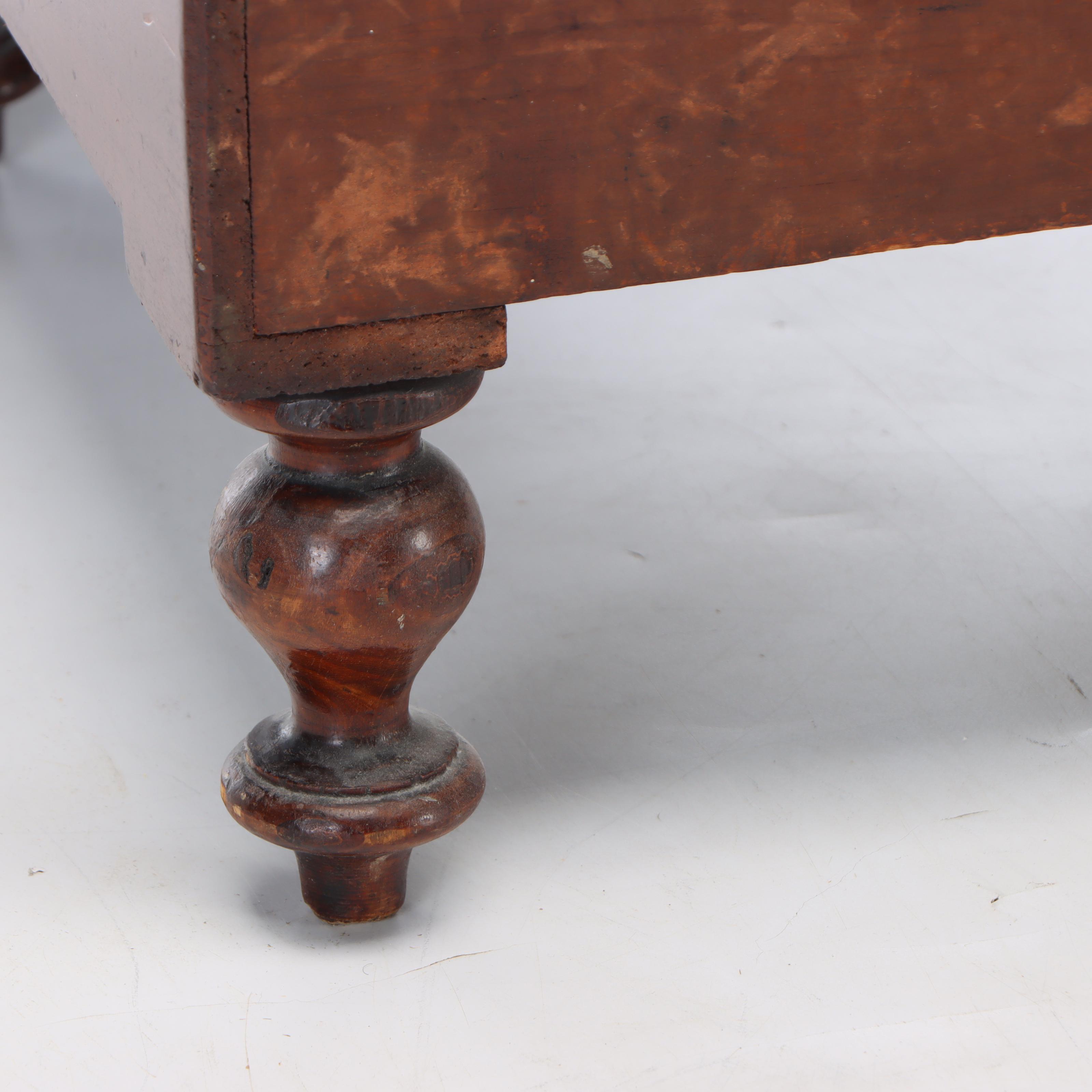 American Classical Mahogany Lift-Lid Chamber Pot Stand, 19th Century