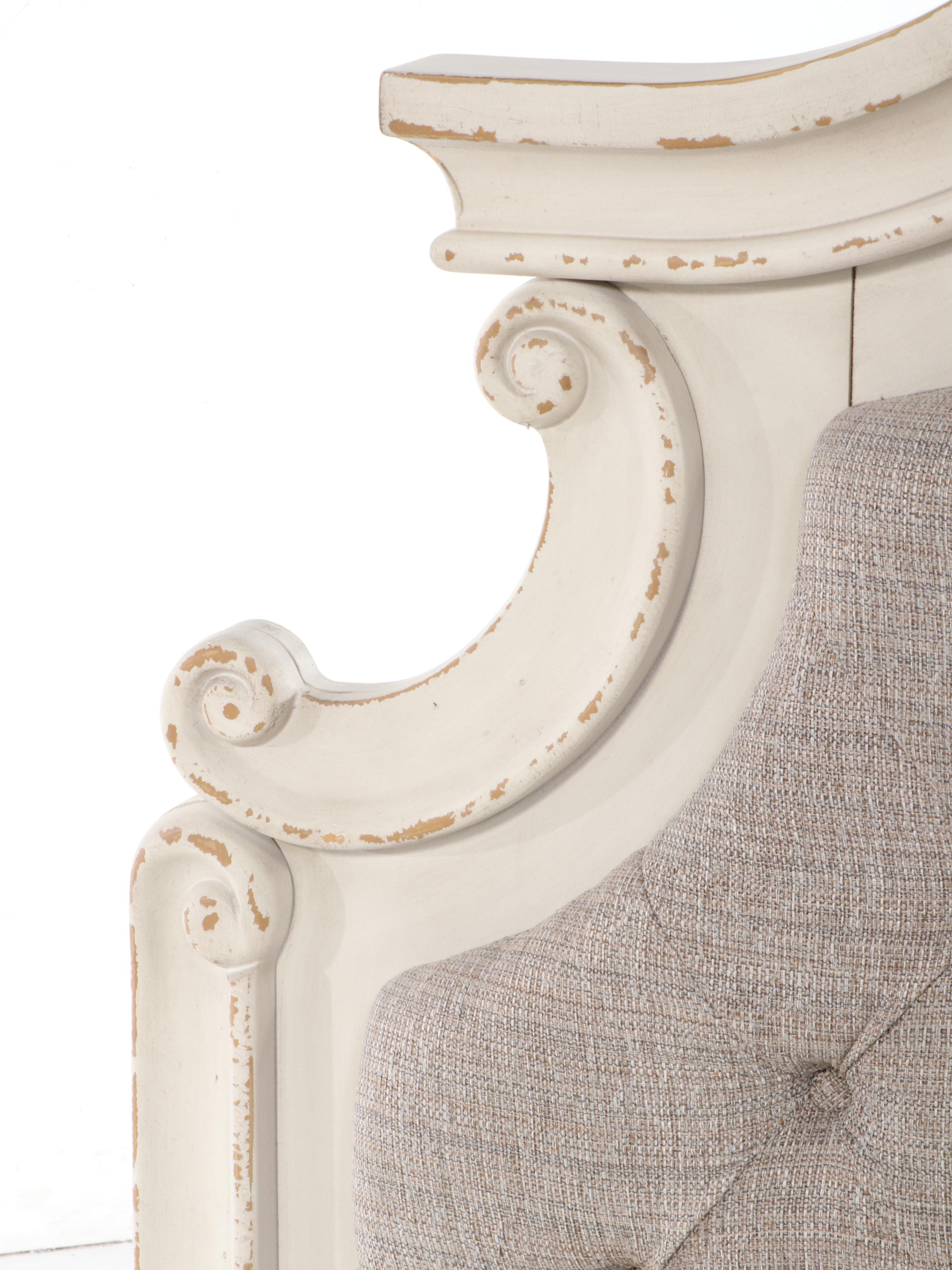 Signature Design for Ashley Furniture Upholstered and Painted Queen Bed Frame