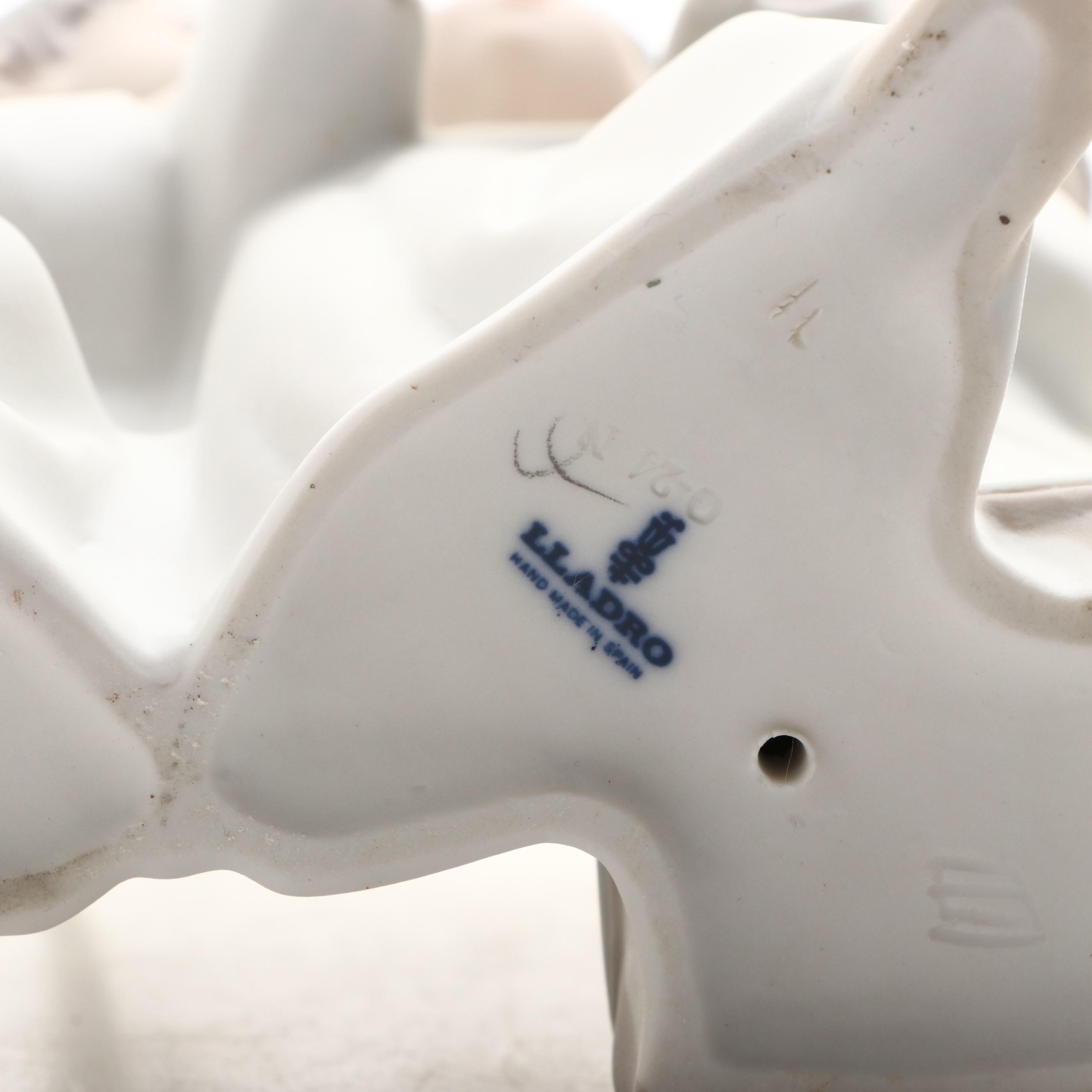Lladró Porcelain Angel Figurines