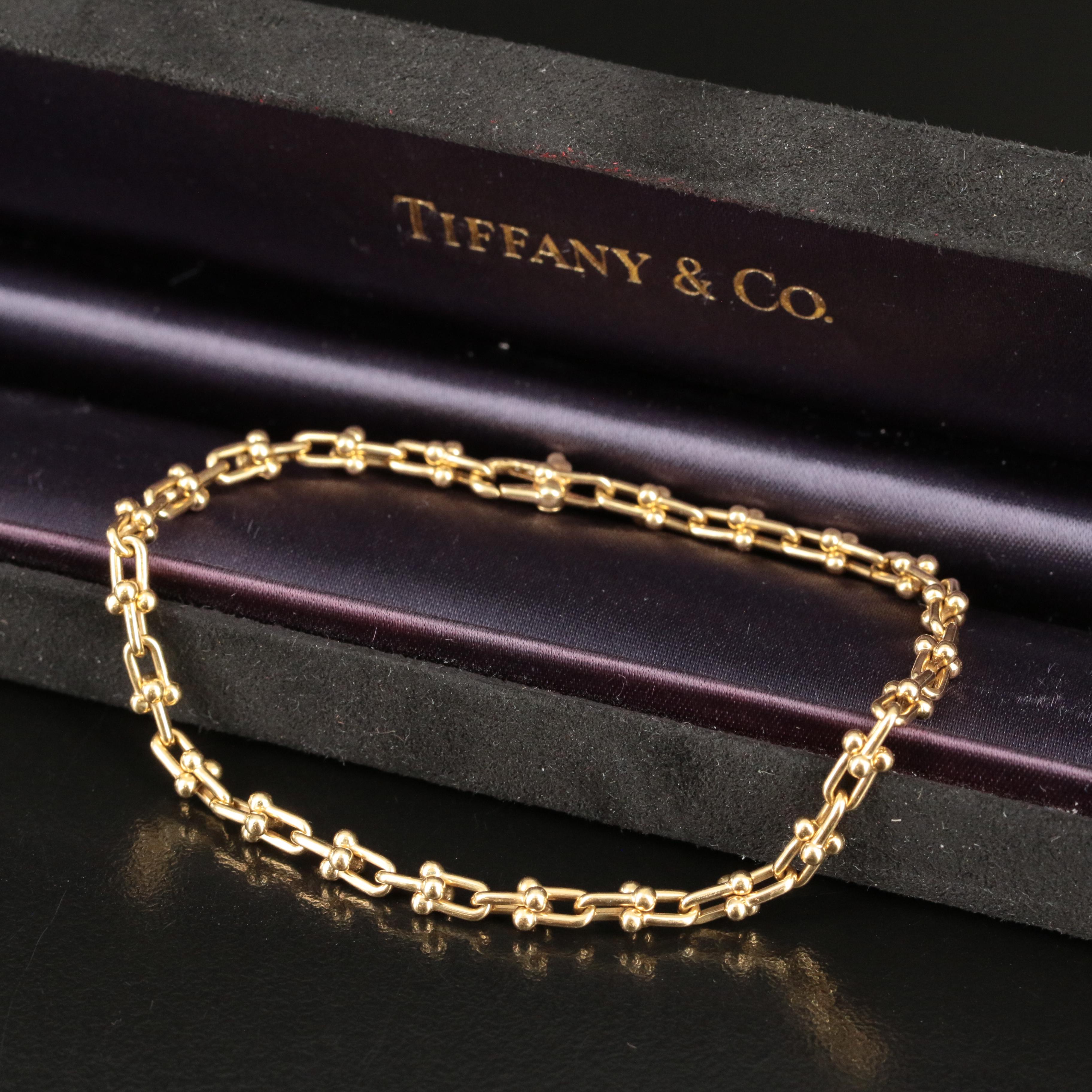 Tiffany & Co. "HardWear" 18K Small Link Bracelet