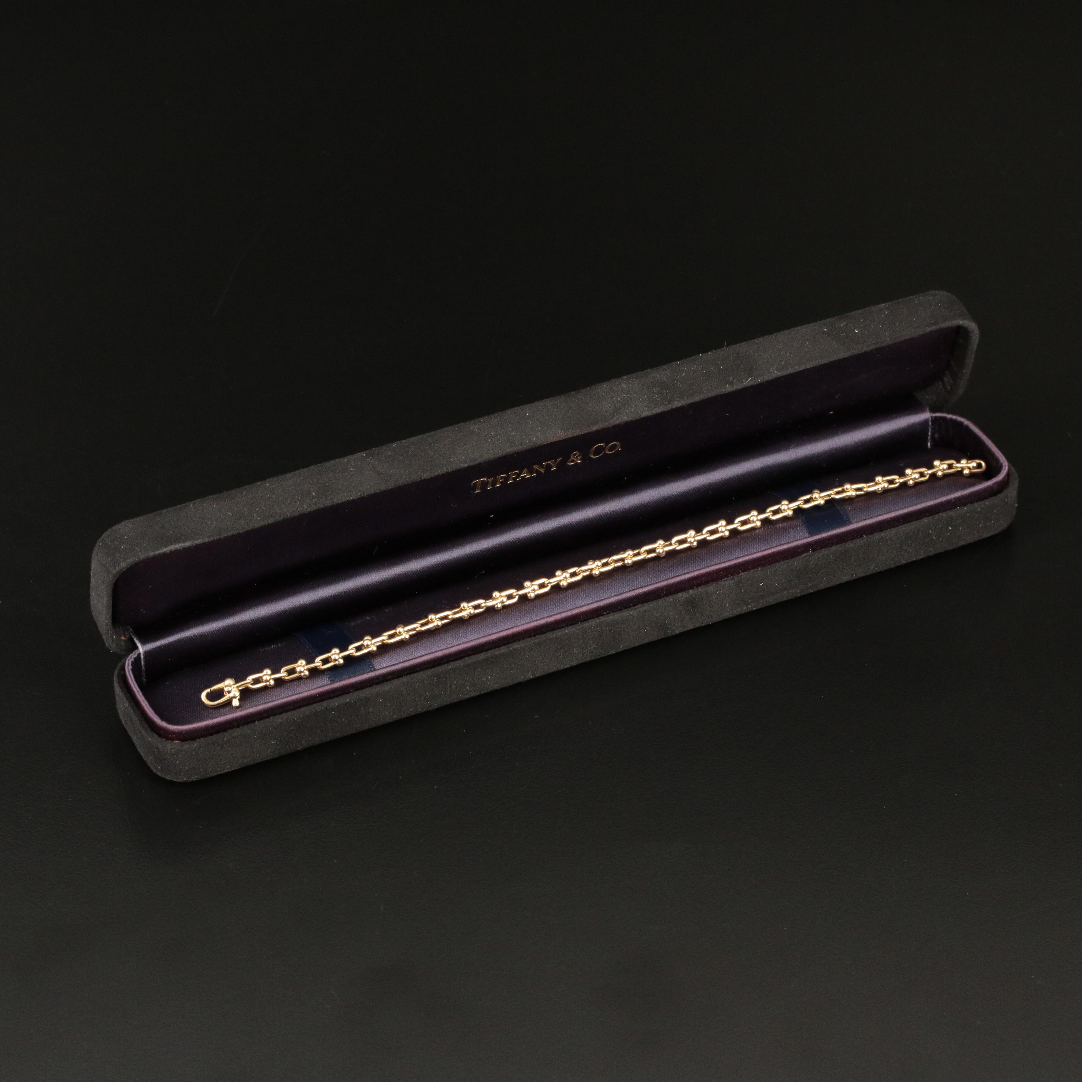 Tiffany & Co. "HardWear" 18K Small Link Bracelet