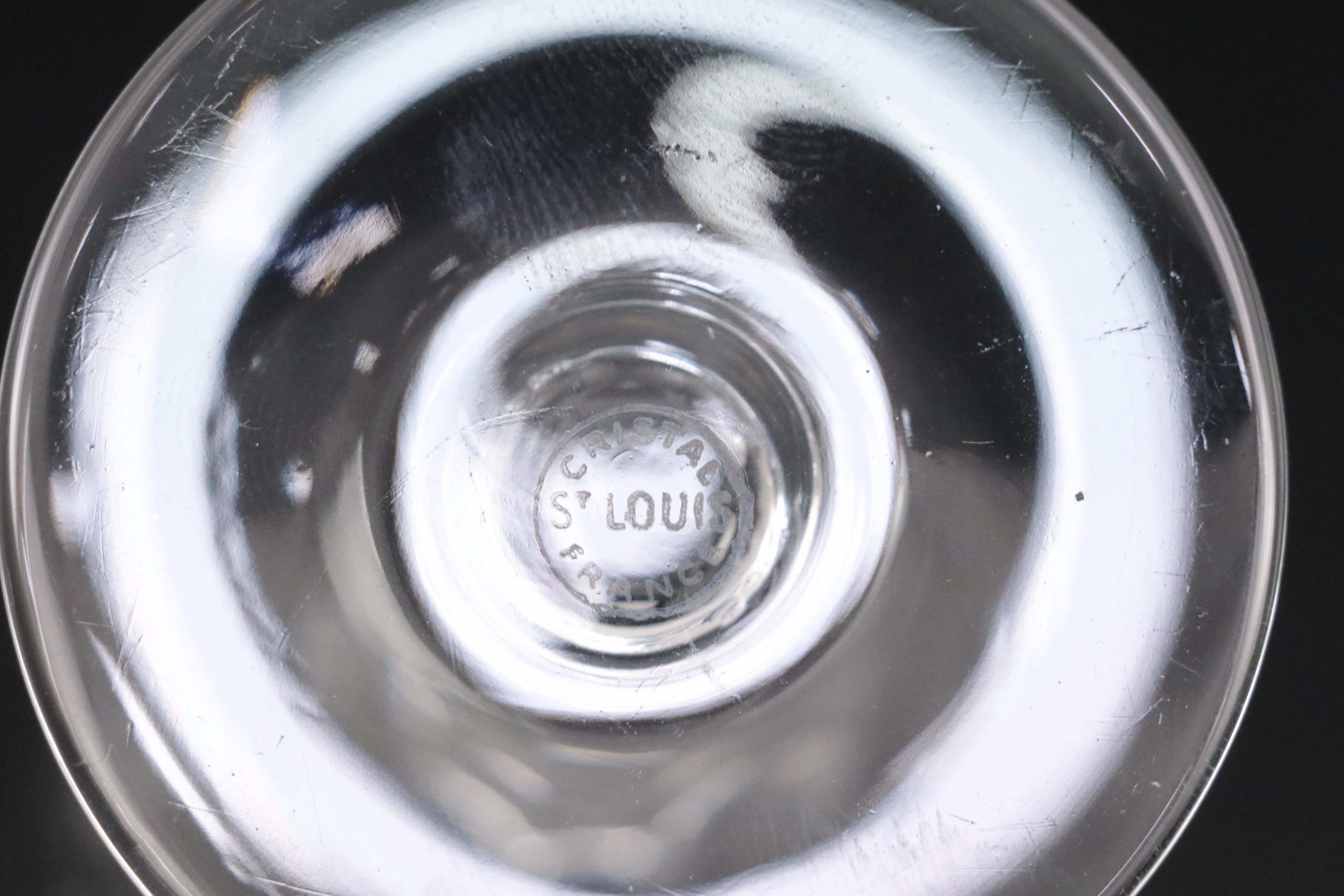 Rogaska "Richmond" Crystal Carafe with Fan Cut Pattern Glass Ice Bucket and More