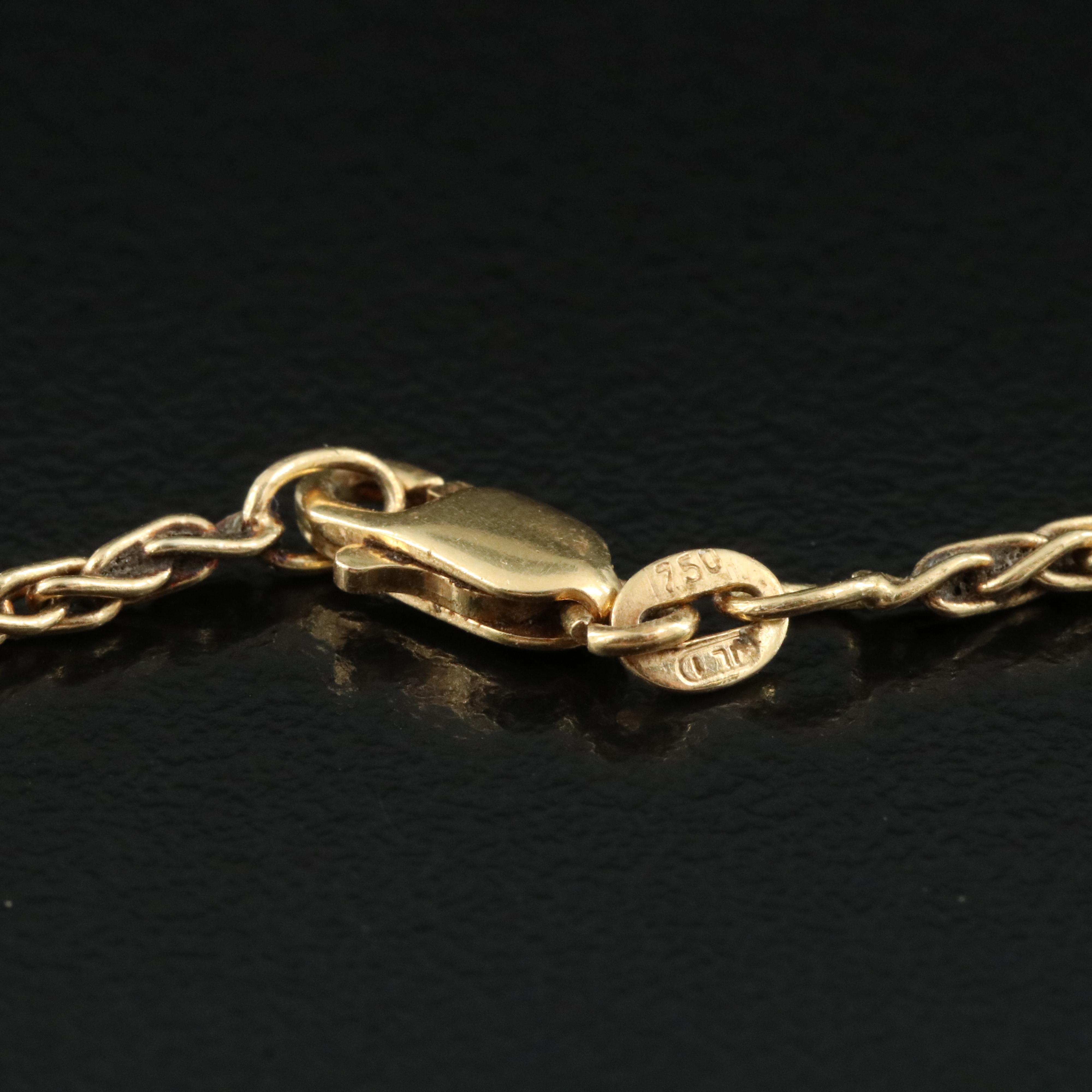 18K Wheat Chain Necklace
