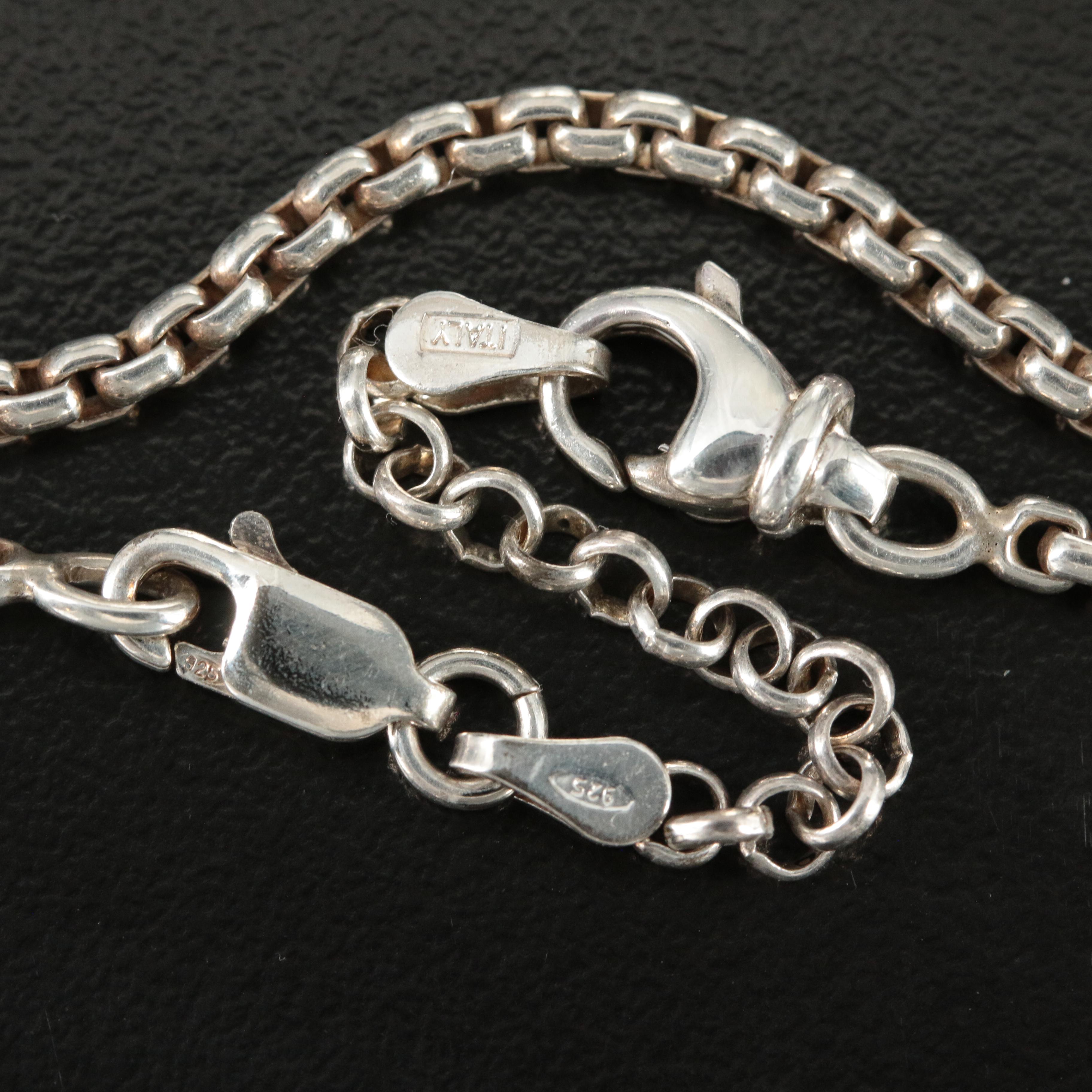 David Yurman "Cookie" Sterling  Peridot Necklace and Earrings with 14K Accents