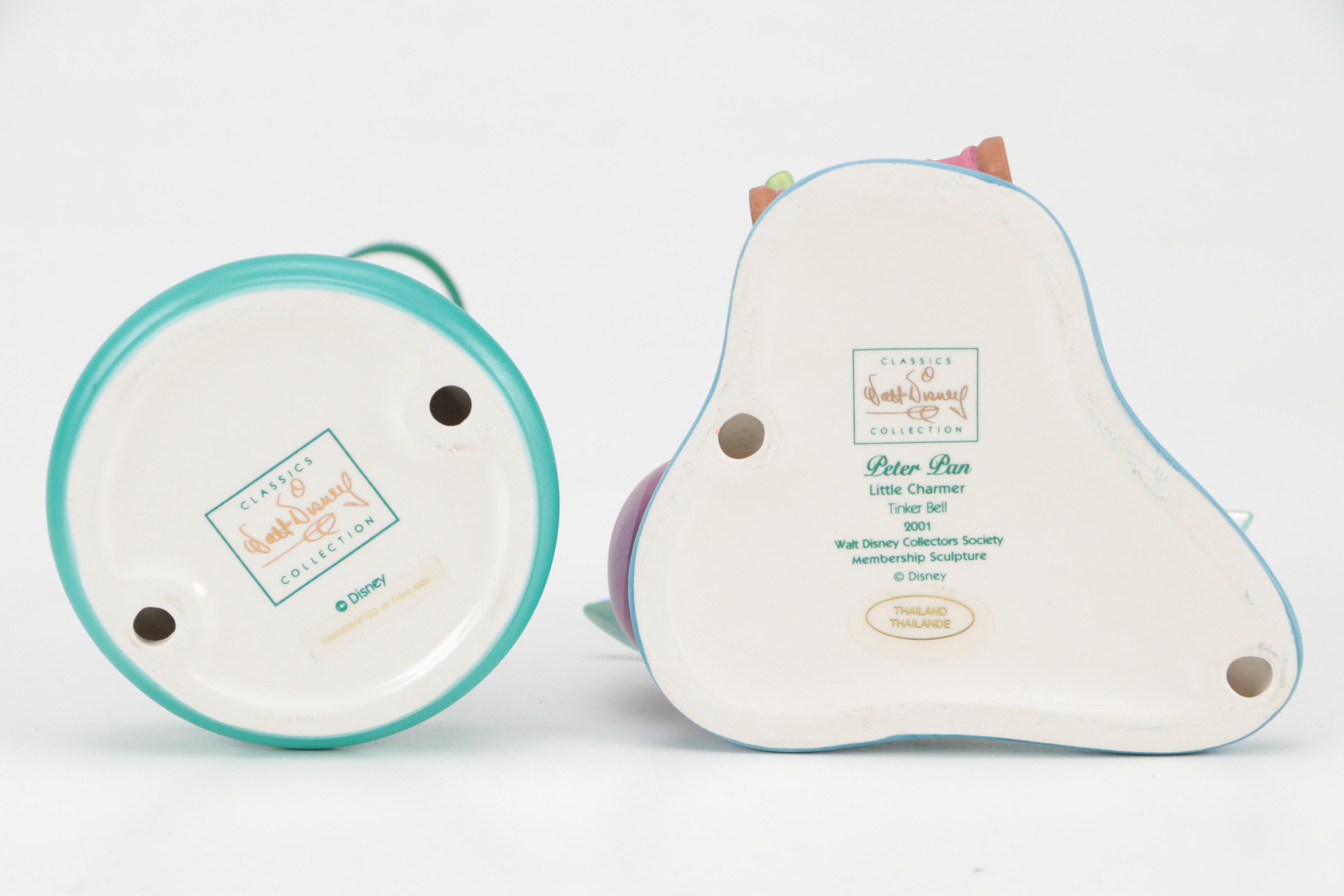 Walt Disney Classics Collection Porcelain Figurines, Including Peter Pan Series