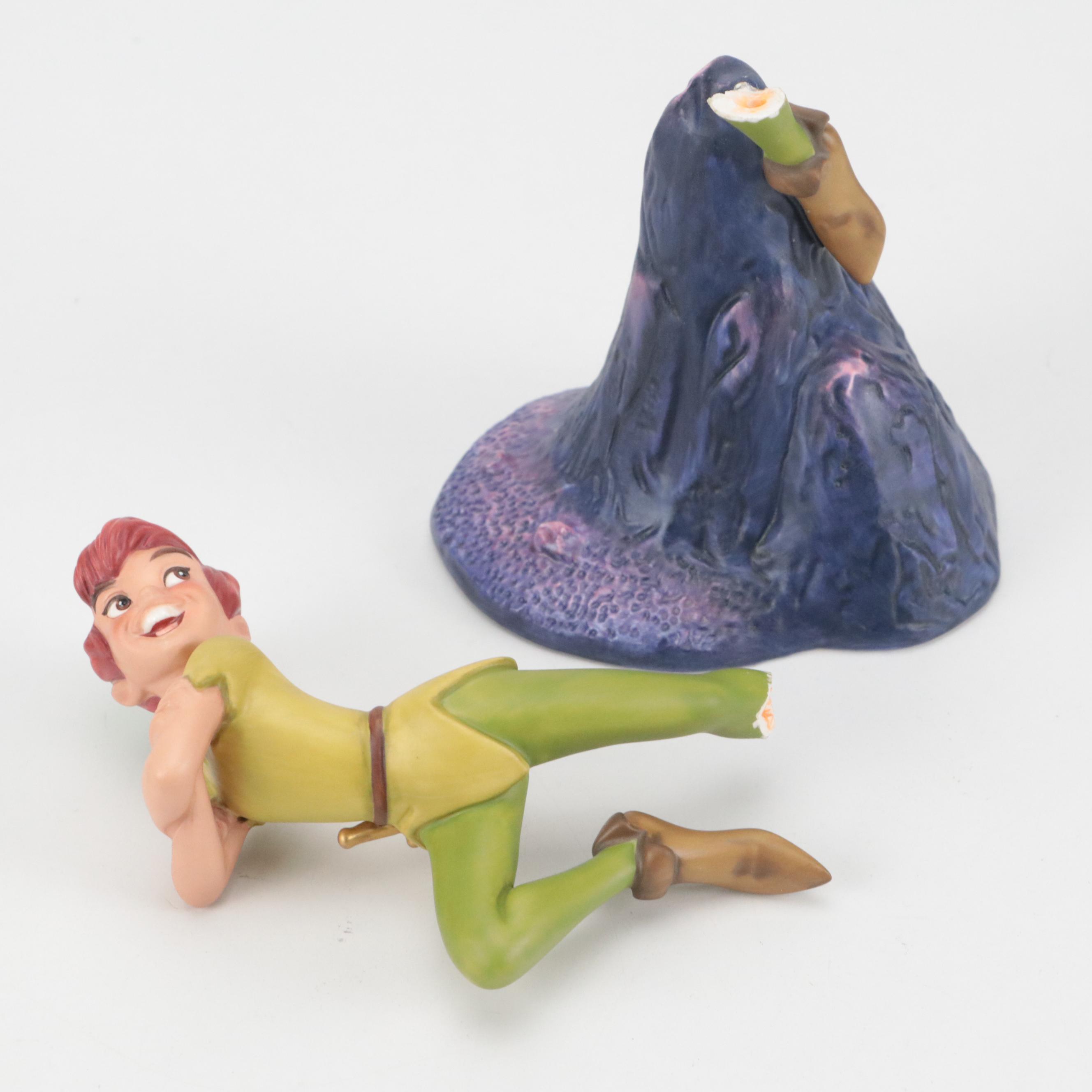 Walt Disney Classics Collection Porcelain Figurines, Including Peter Pan Series