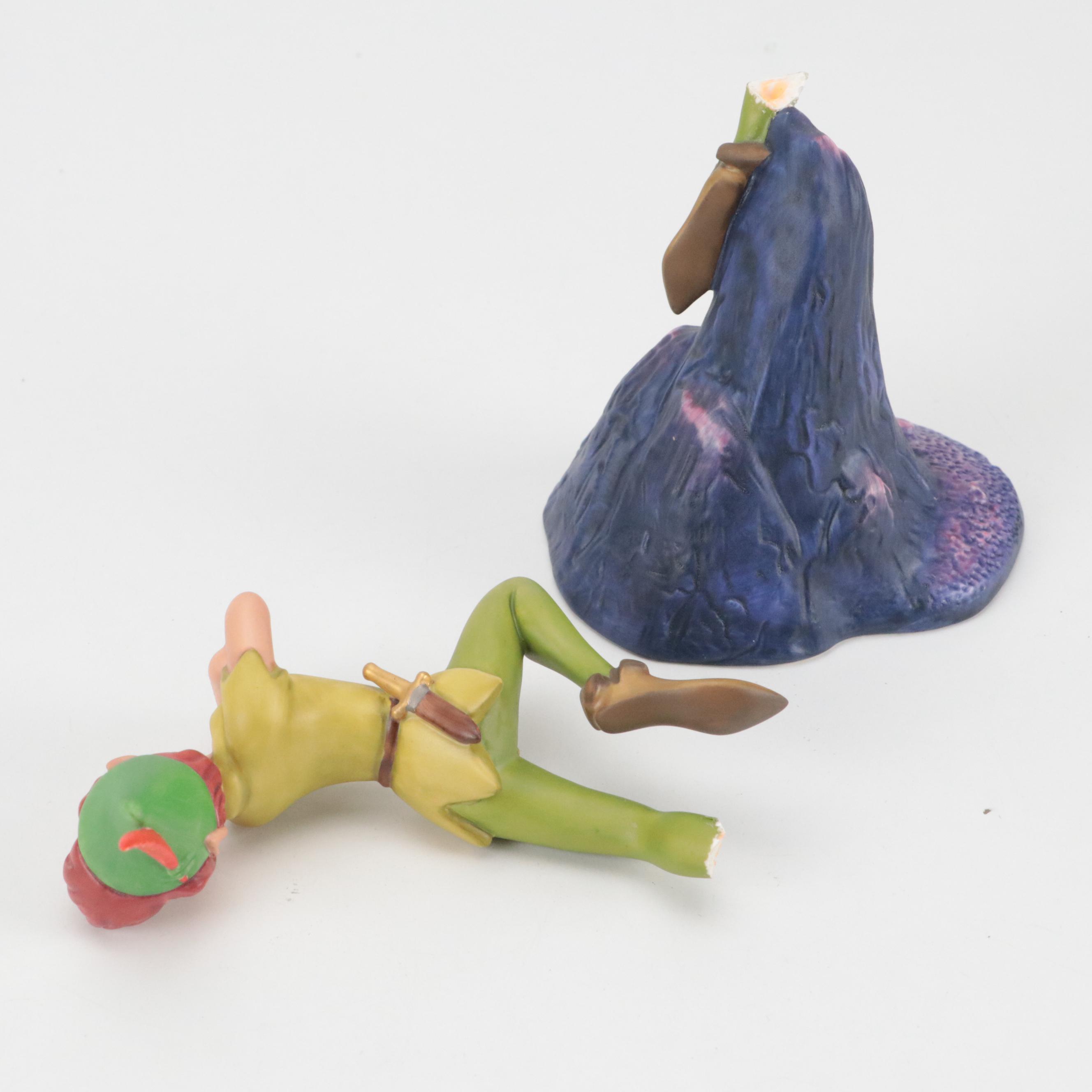 Walt Disney Classics Collection Porcelain Figurines, Including Peter Pan Series