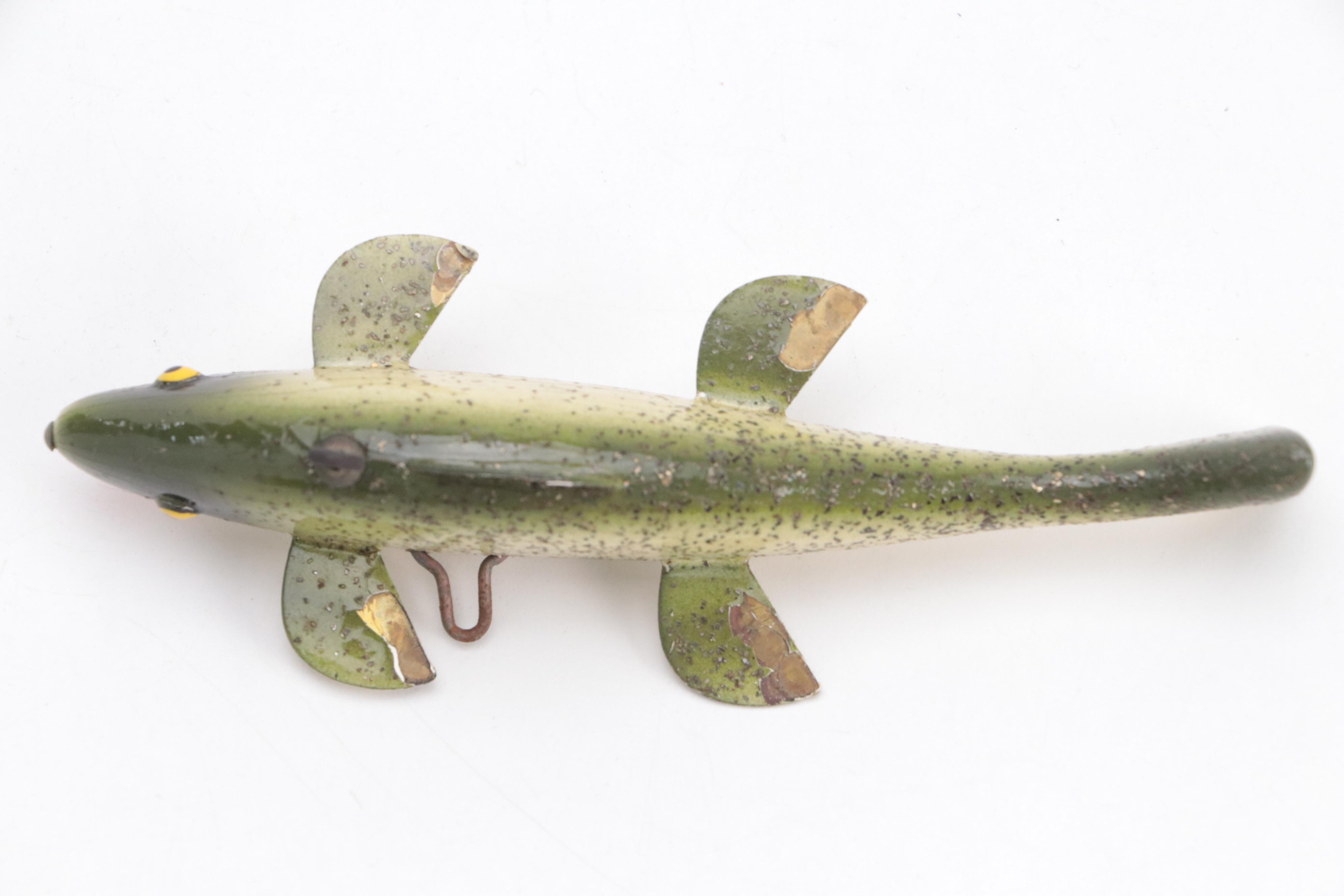 Paw Paw Co. Hand Painted Fish Bait Lure