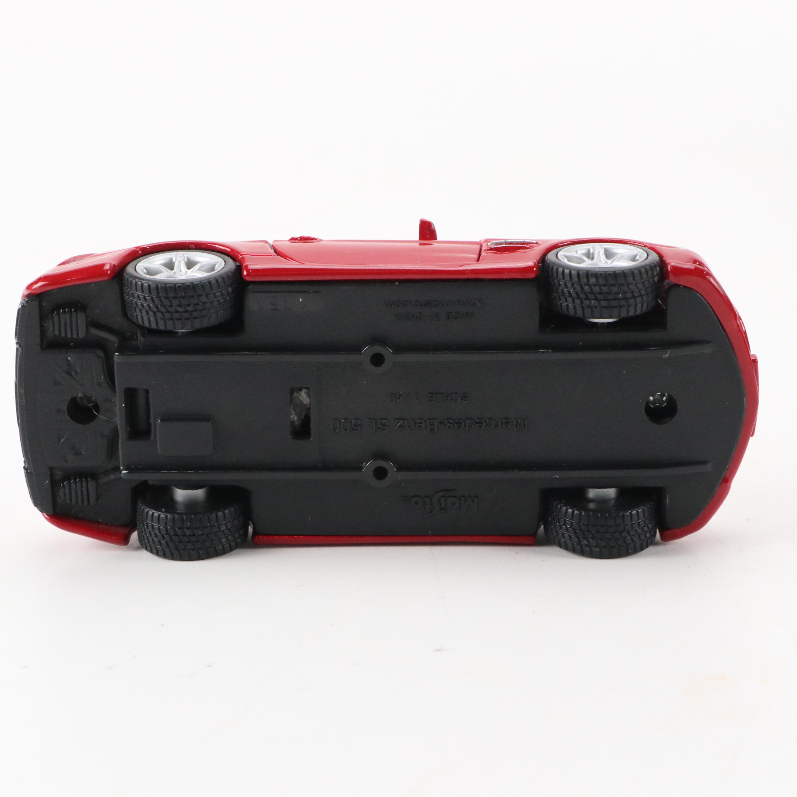 Škoda Octavia Car in Display Case with Other Collectible Toy Cars