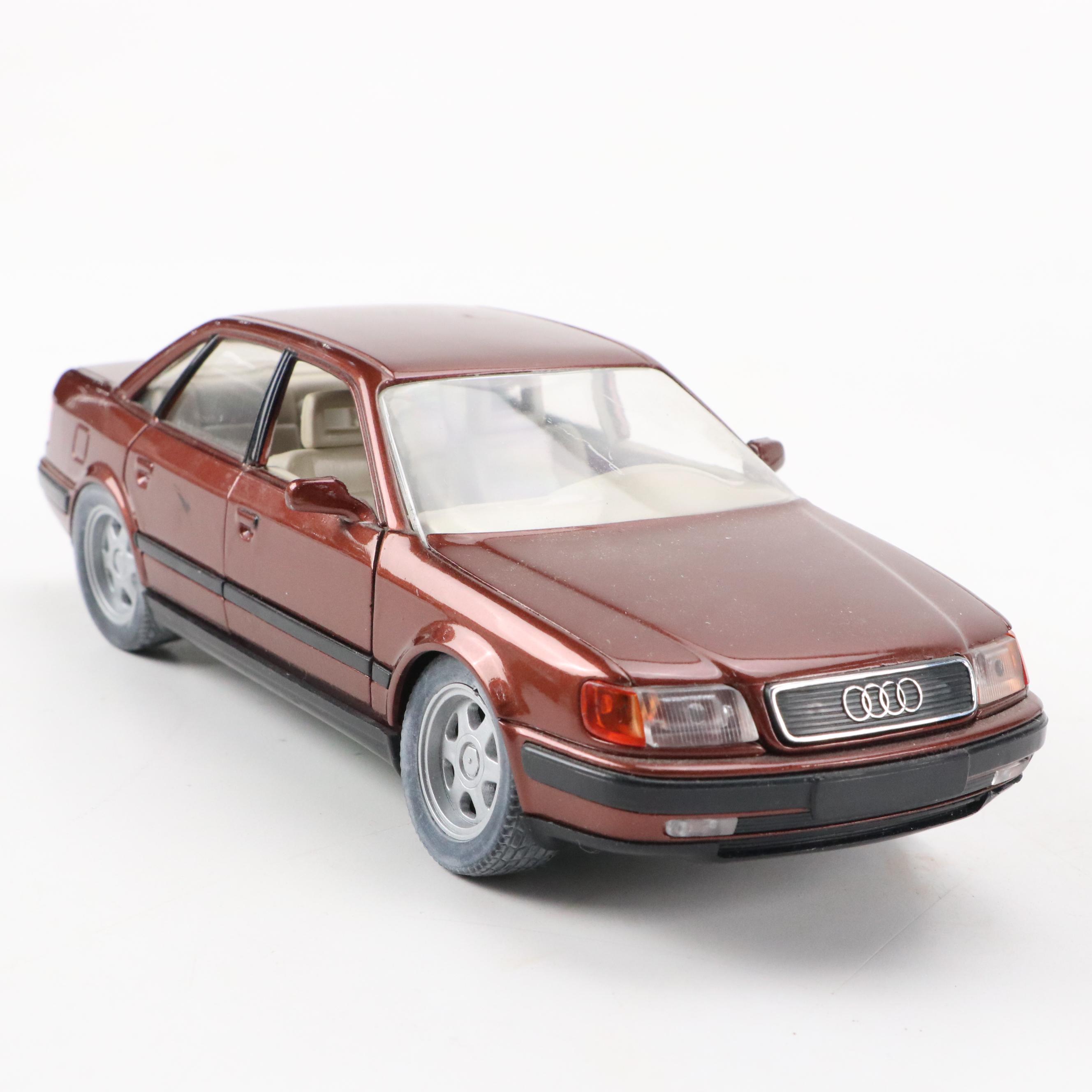 Škoda Octavia Car in Display Case with Other Collectible Toy Cars