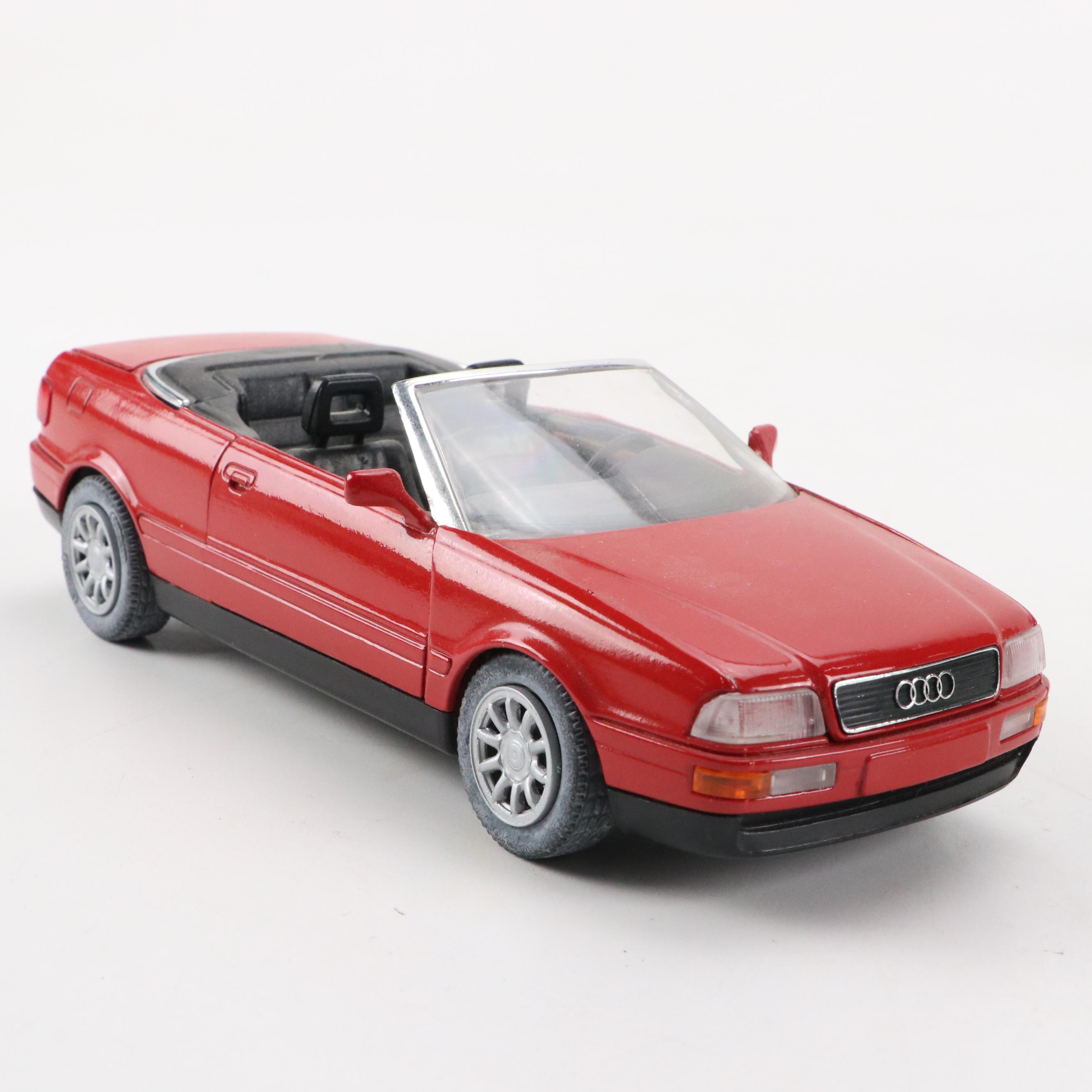 Škoda Octavia Car in Display Case with Other Collectible Toy Cars