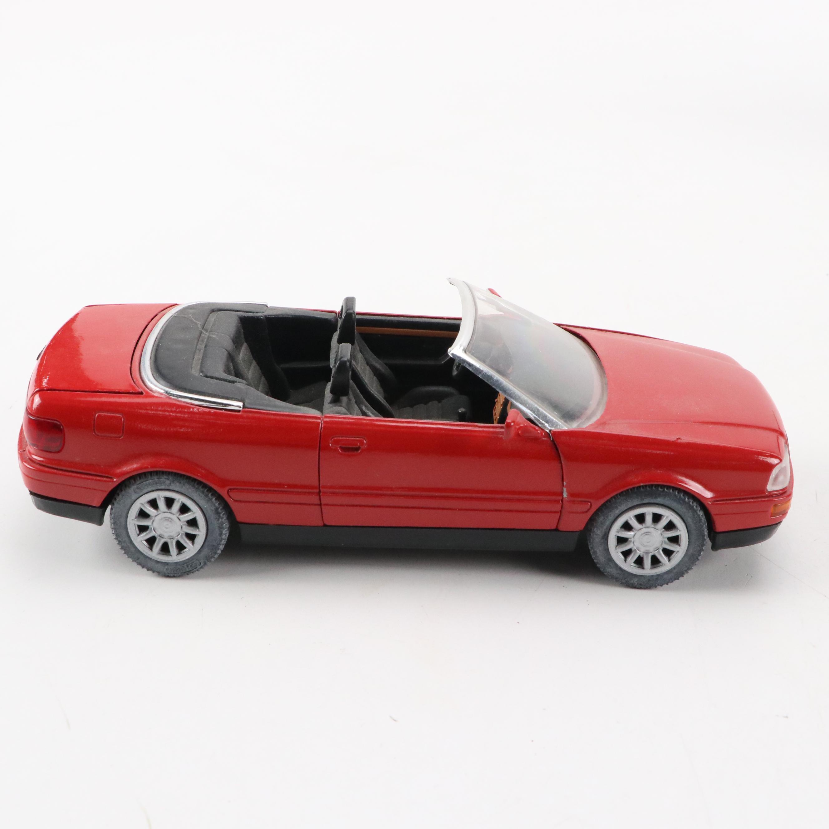 Škoda Octavia Car in Display Case with Other Collectible Toy Cars