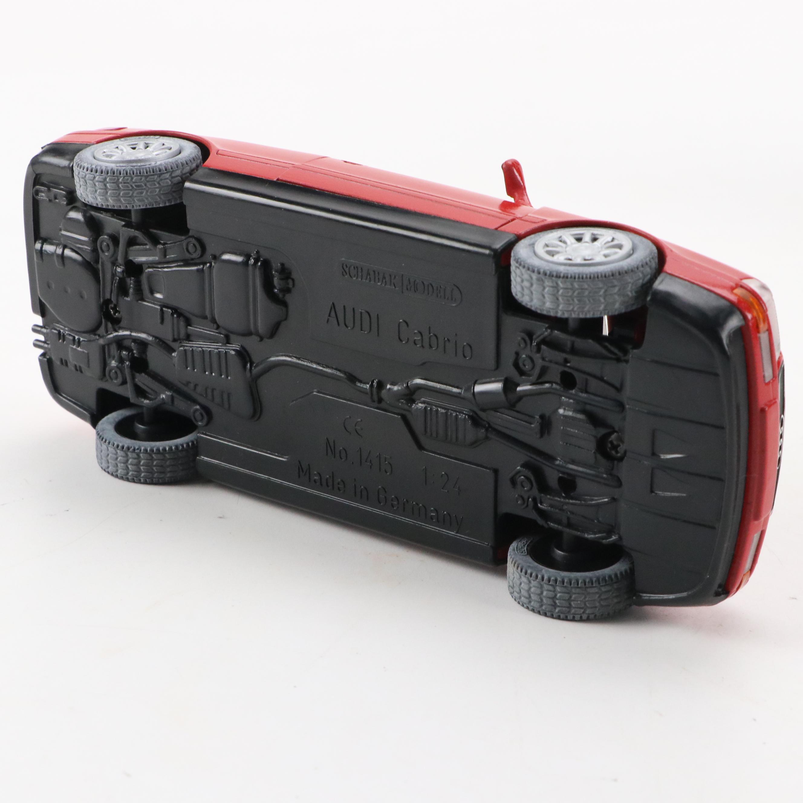 Škoda Octavia Car in Display Case with Other Collectible Toy Cars