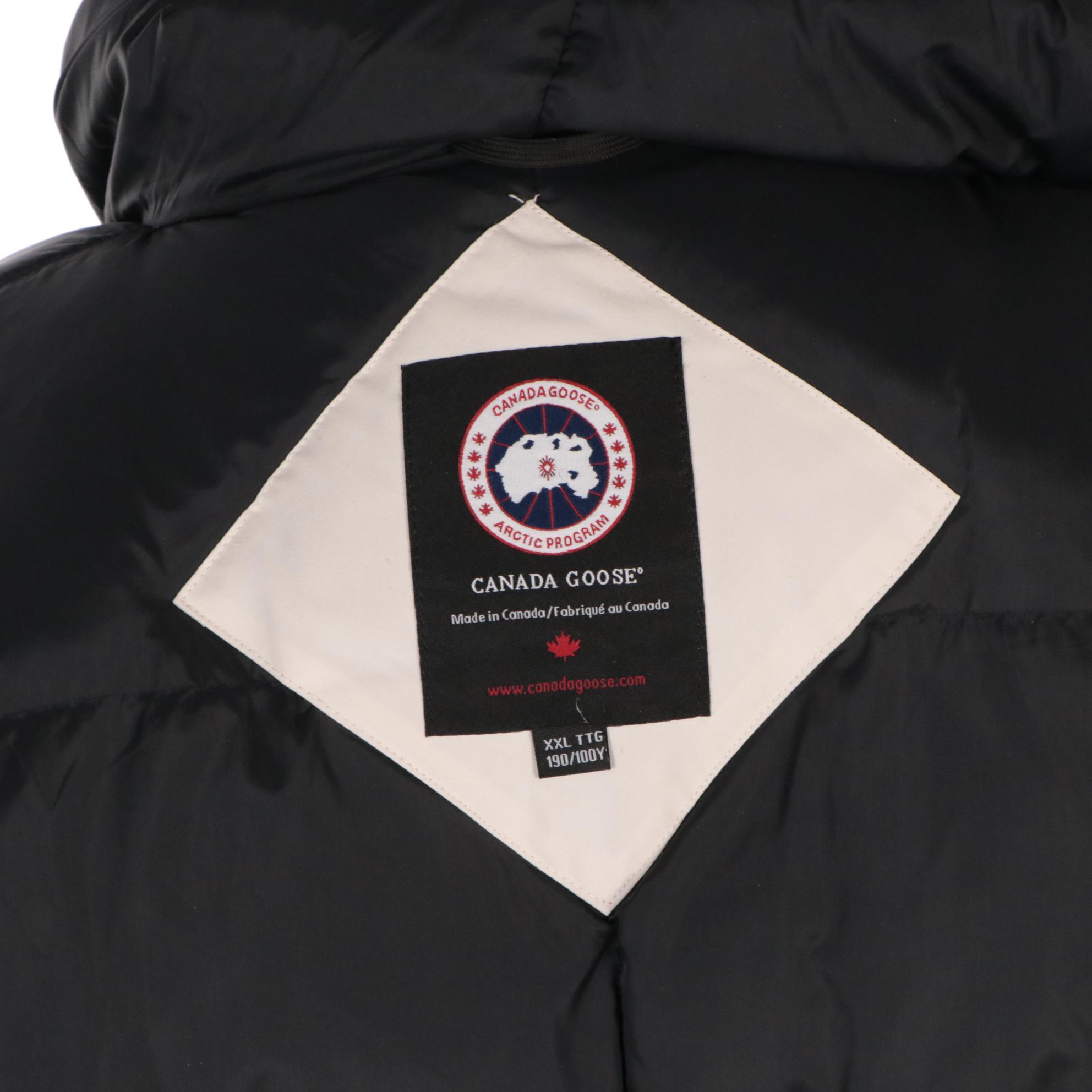 Men's Canada Goose Nylon Down Coat