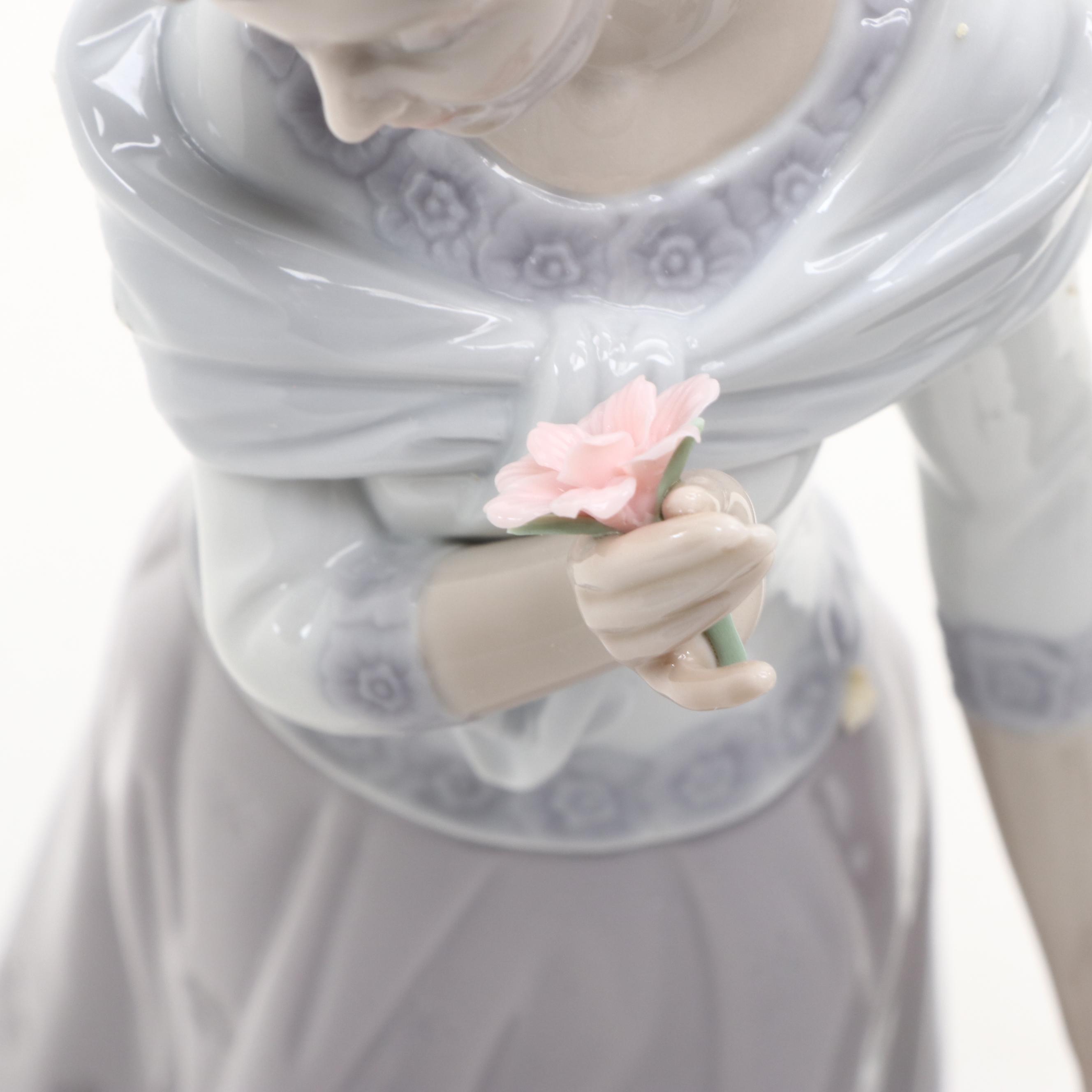 Lladró "A Grandmother's Love" and "Love" Porcelain Figurines