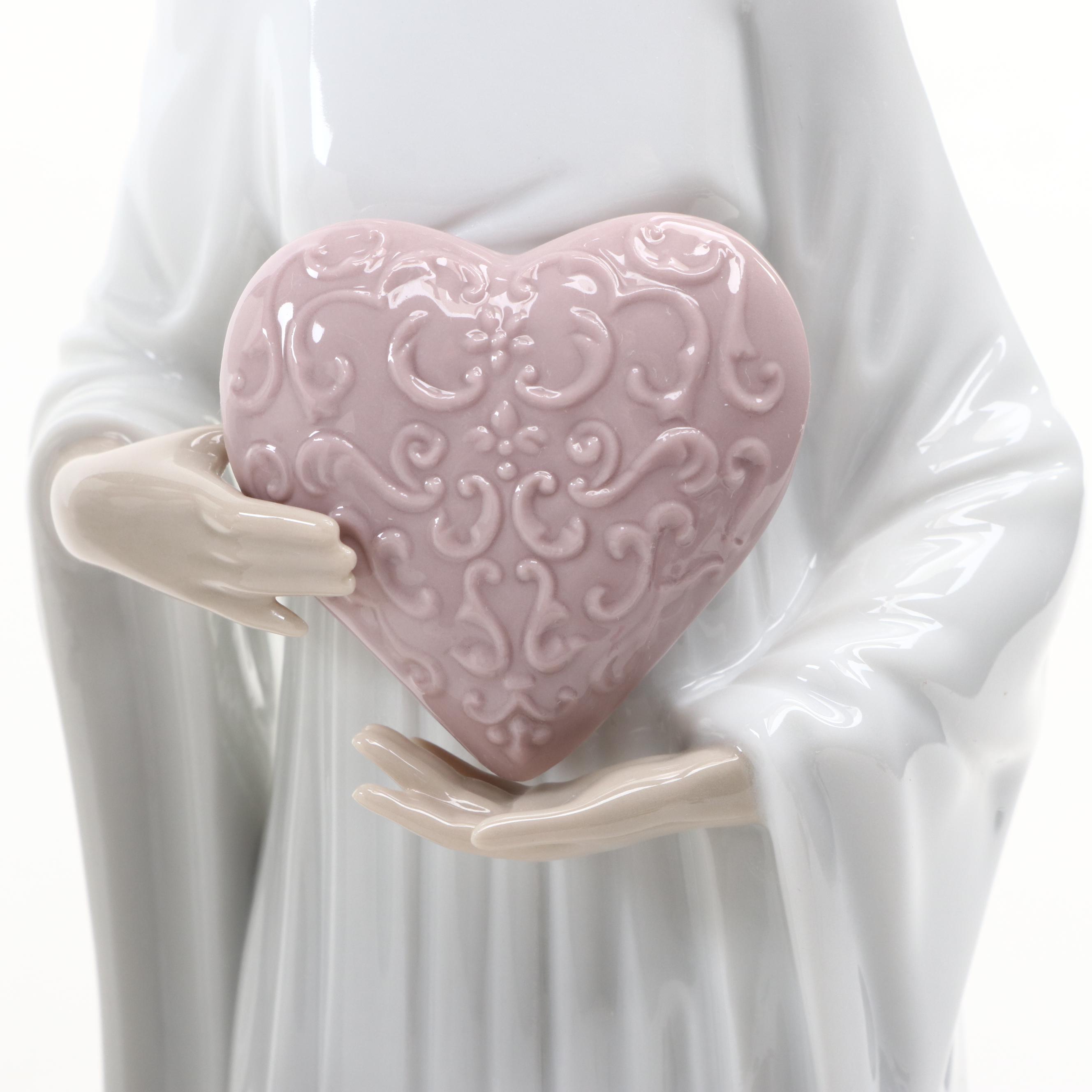 Lladró "A Grandmother's Love" and "Love" Porcelain Figurines