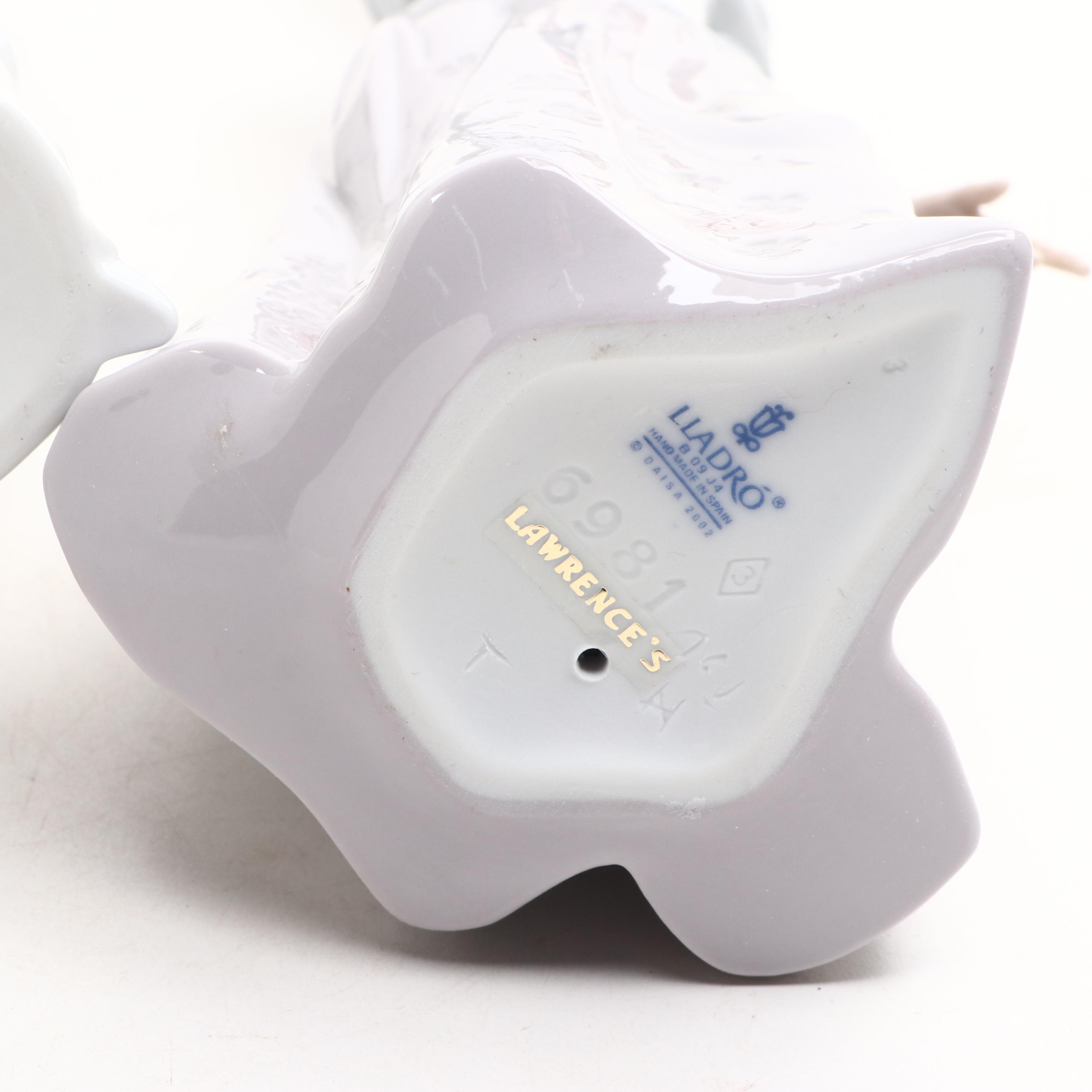 Lladró "A Grandmother's Love" and "Love" Porcelain Figurines