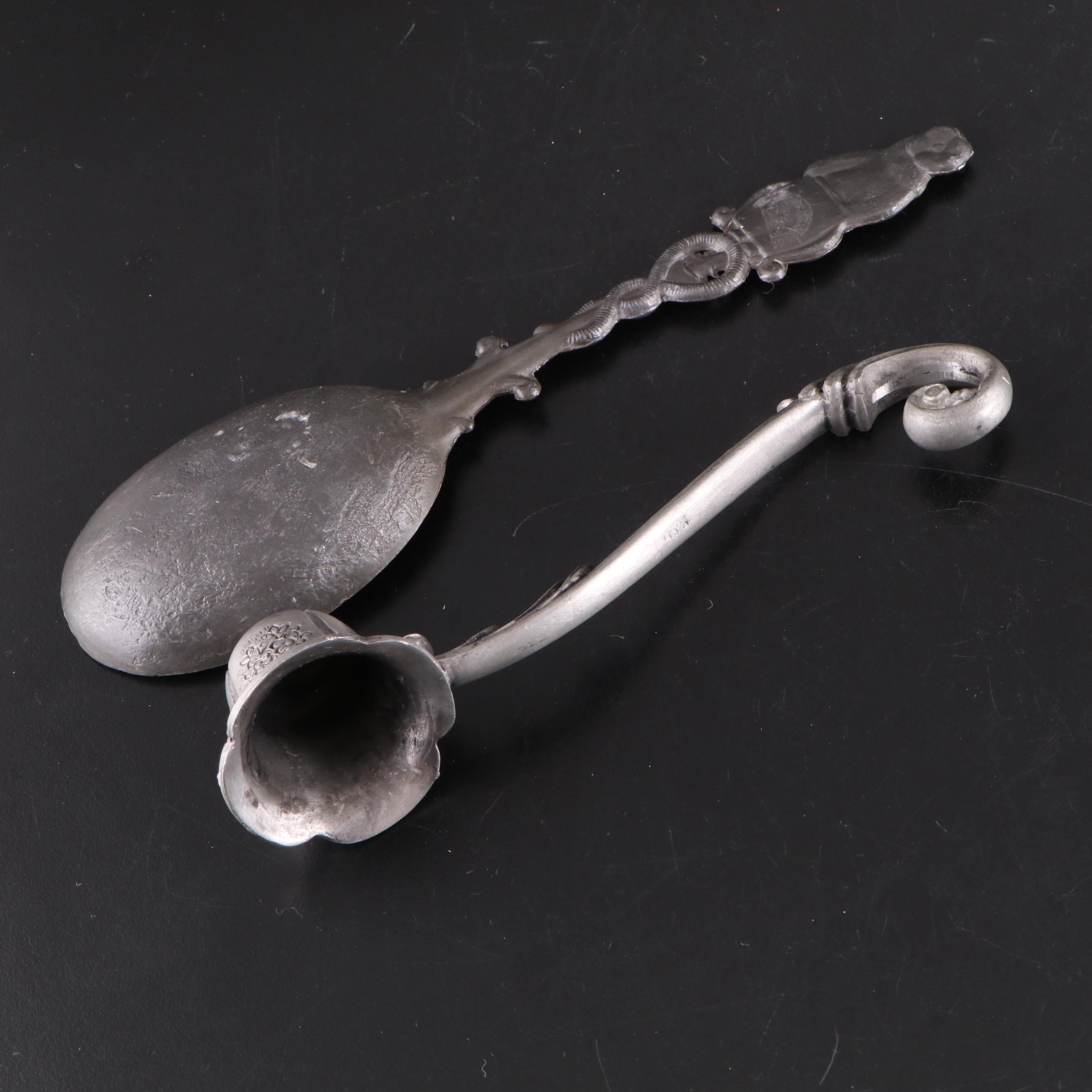 WMF Pewter Decorative Plates with Other Tableware and Accessories, 20th Century