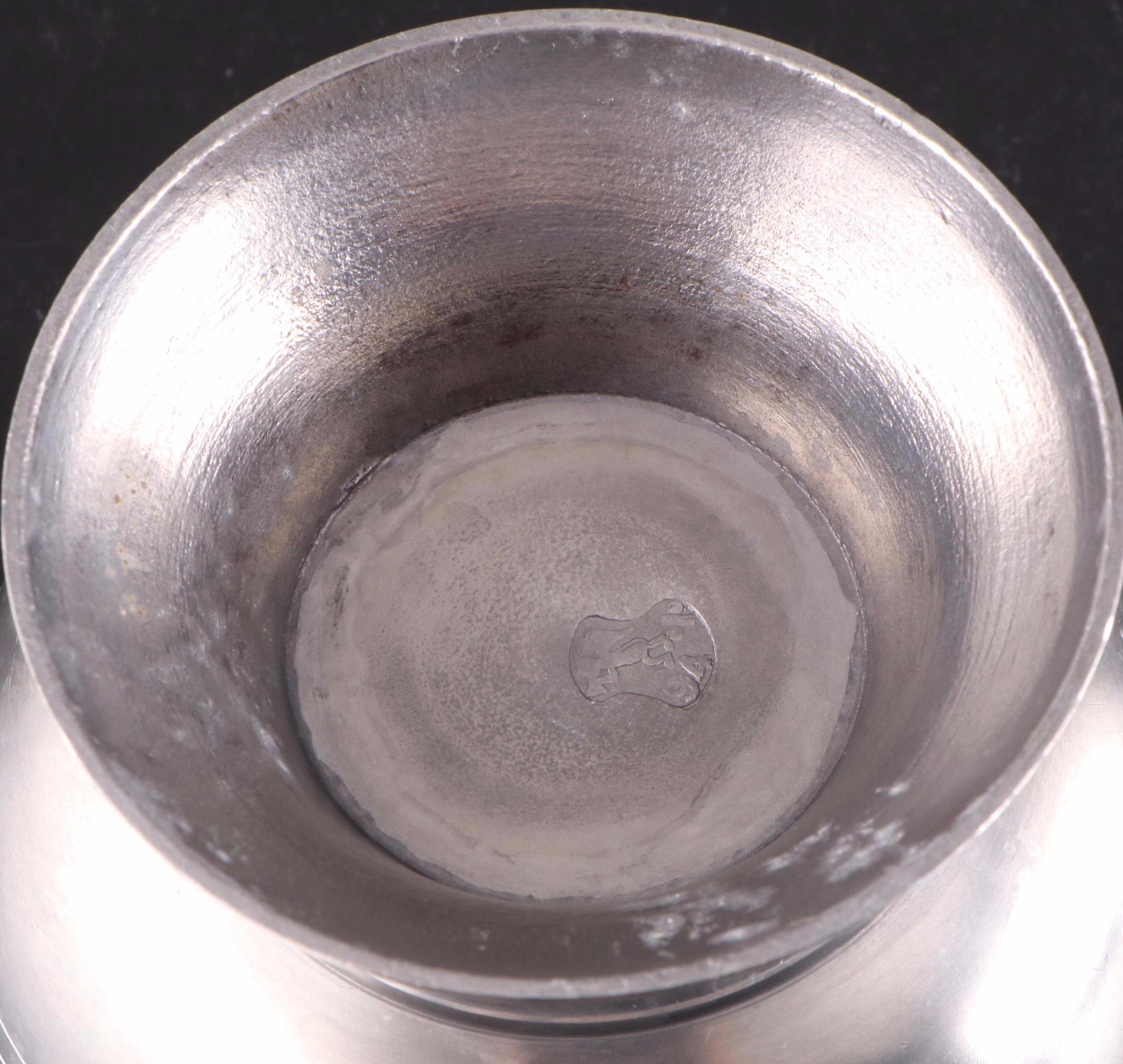 WMF Pewter Decorative Plates with Other Tableware and Accessories, 20th Century