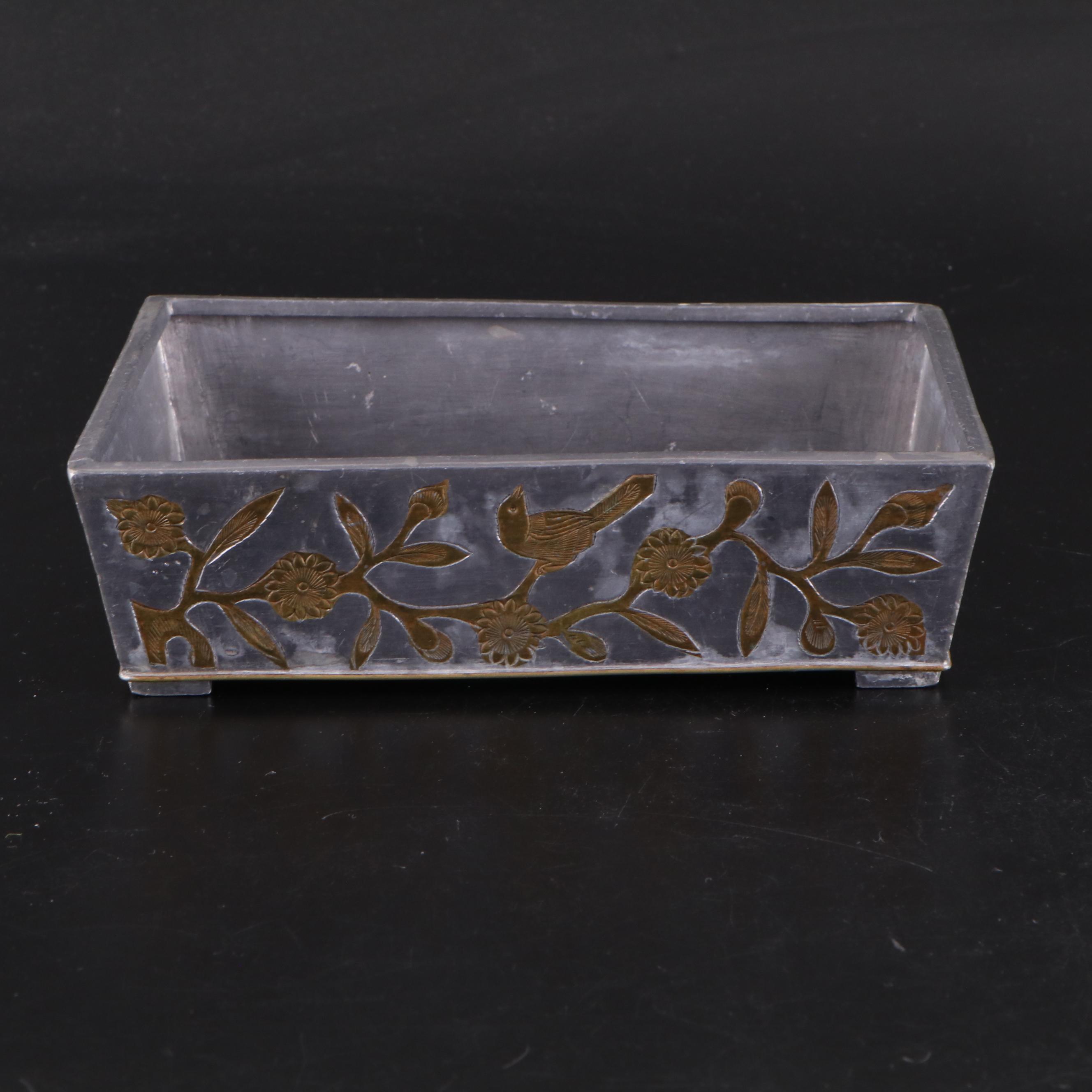 WMF Pewter Decorative Plates with Other Tableware and Accessories, 20th Century