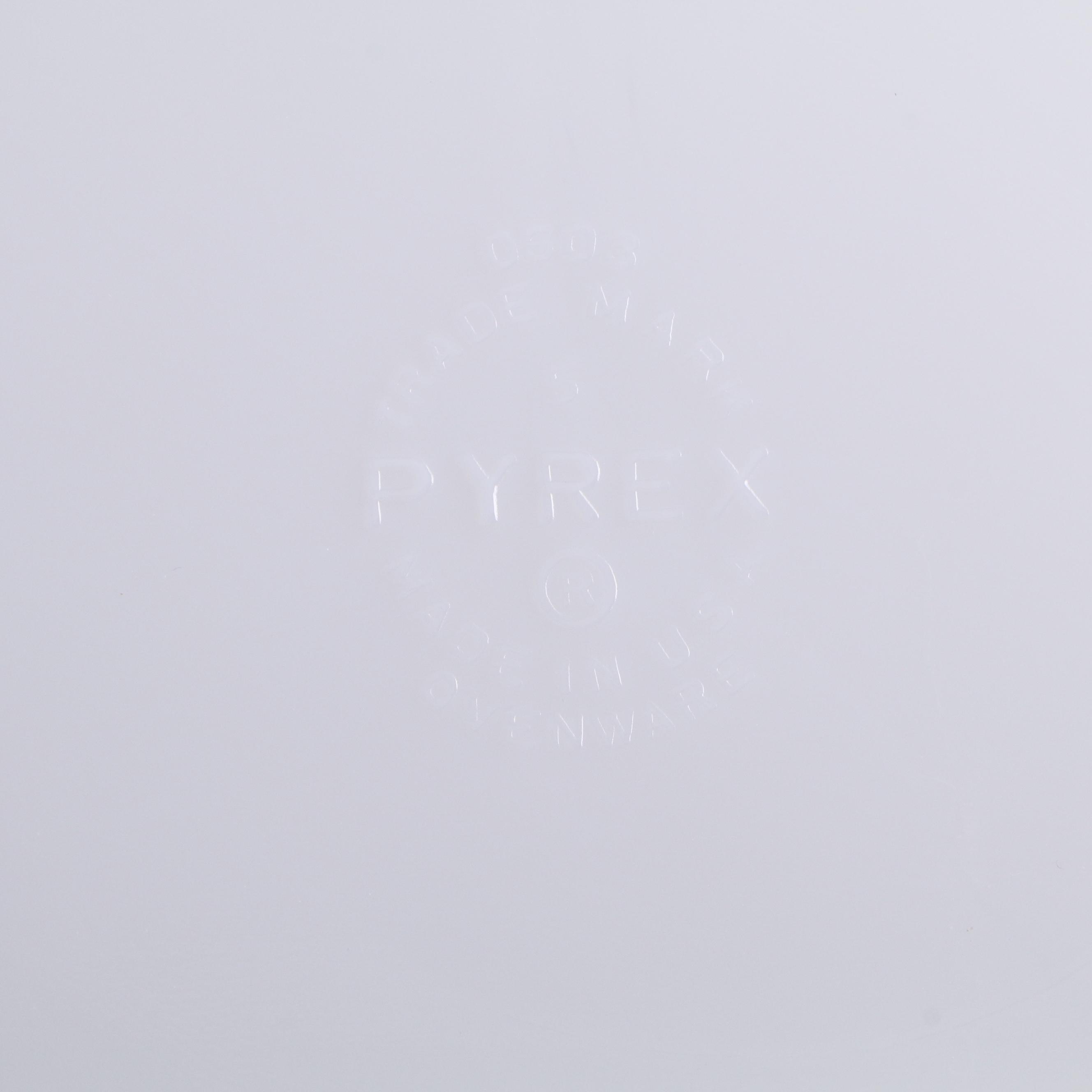 Pyrex Glass Casserole Dishes with Floral Motif Ceramic Spice Canisters and More