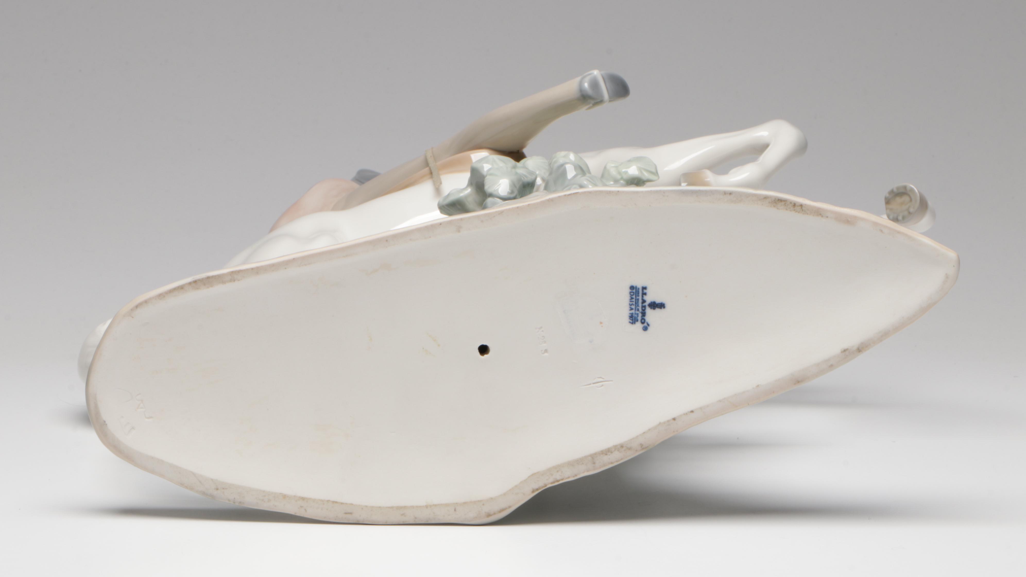 Lladró "Man on Horse" Porcelain Figurine by Fulgencio Garcia, 1977