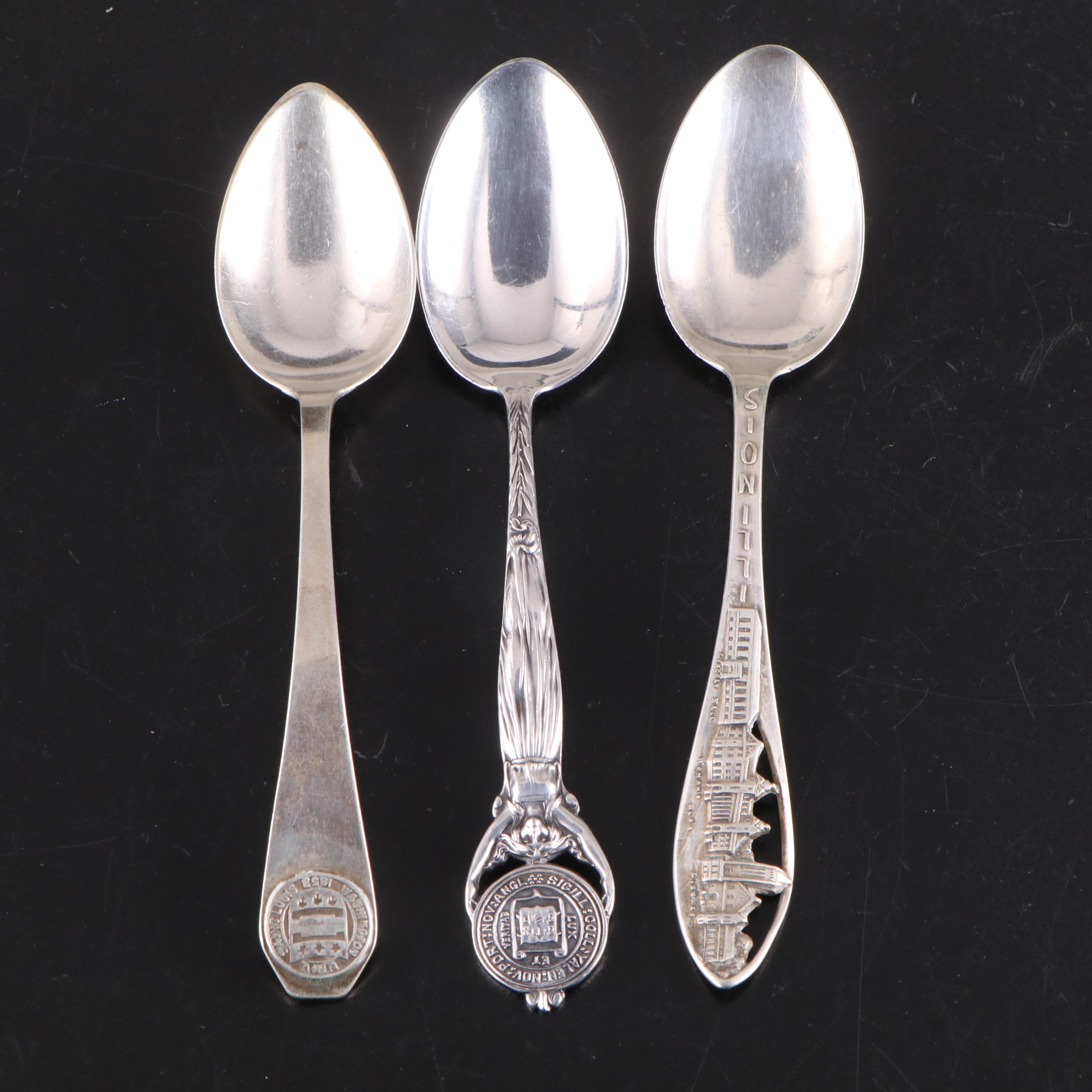 American Sterling Silver Teaspoon Collection, Late 19th/Early 20th C.