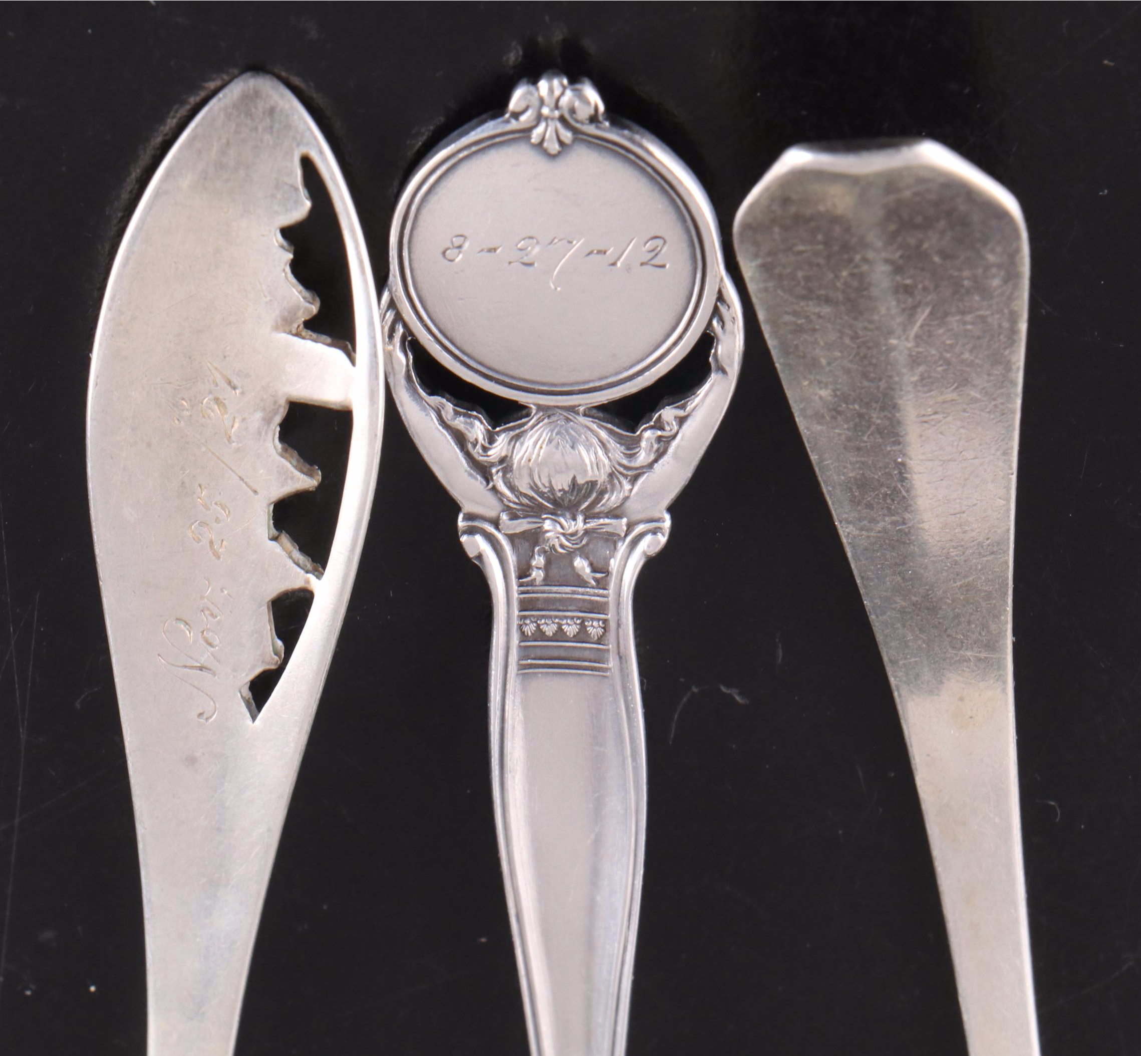 American Sterling Silver Teaspoon Collection, Late 19th/Early 20th C.