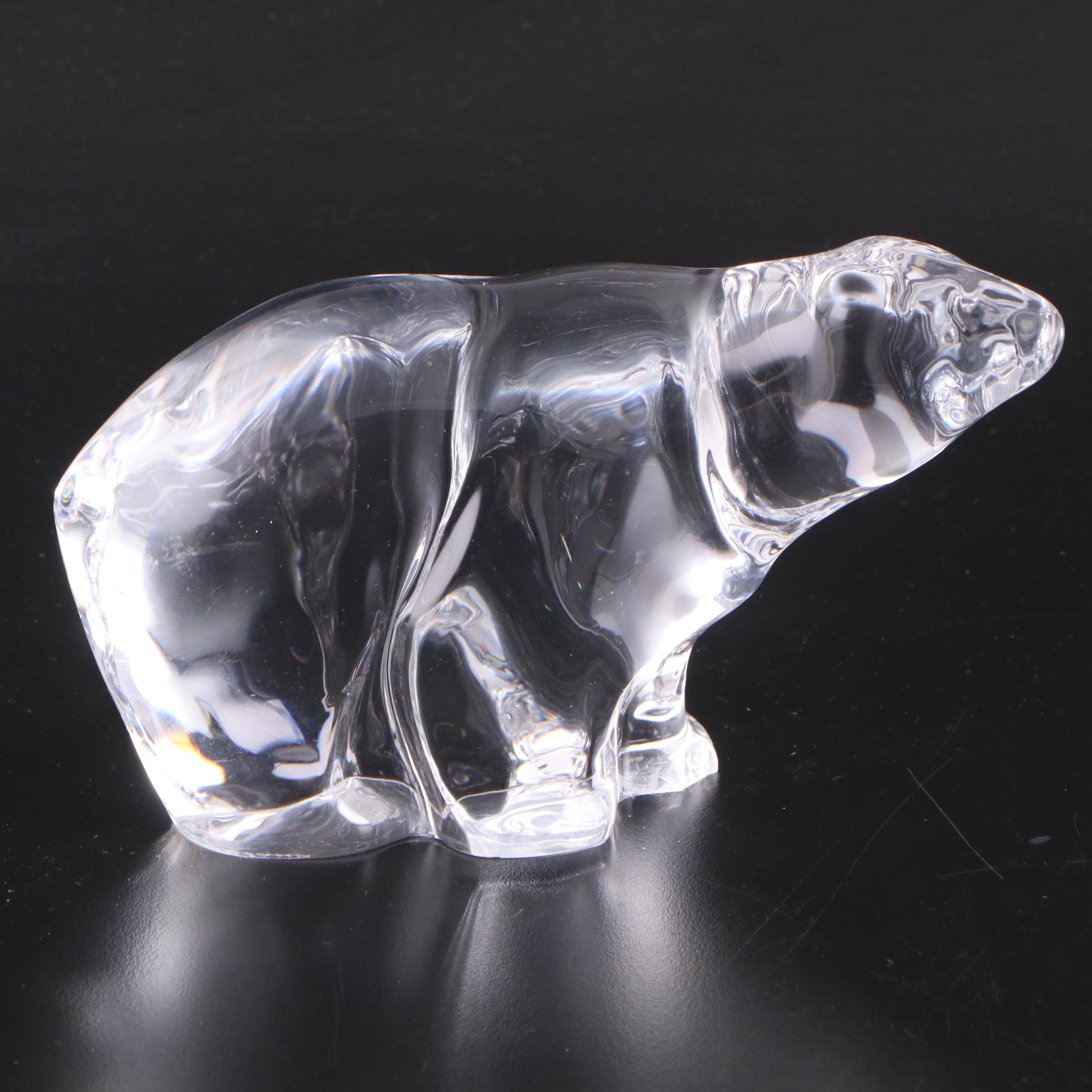 Crystal Bear Figurine