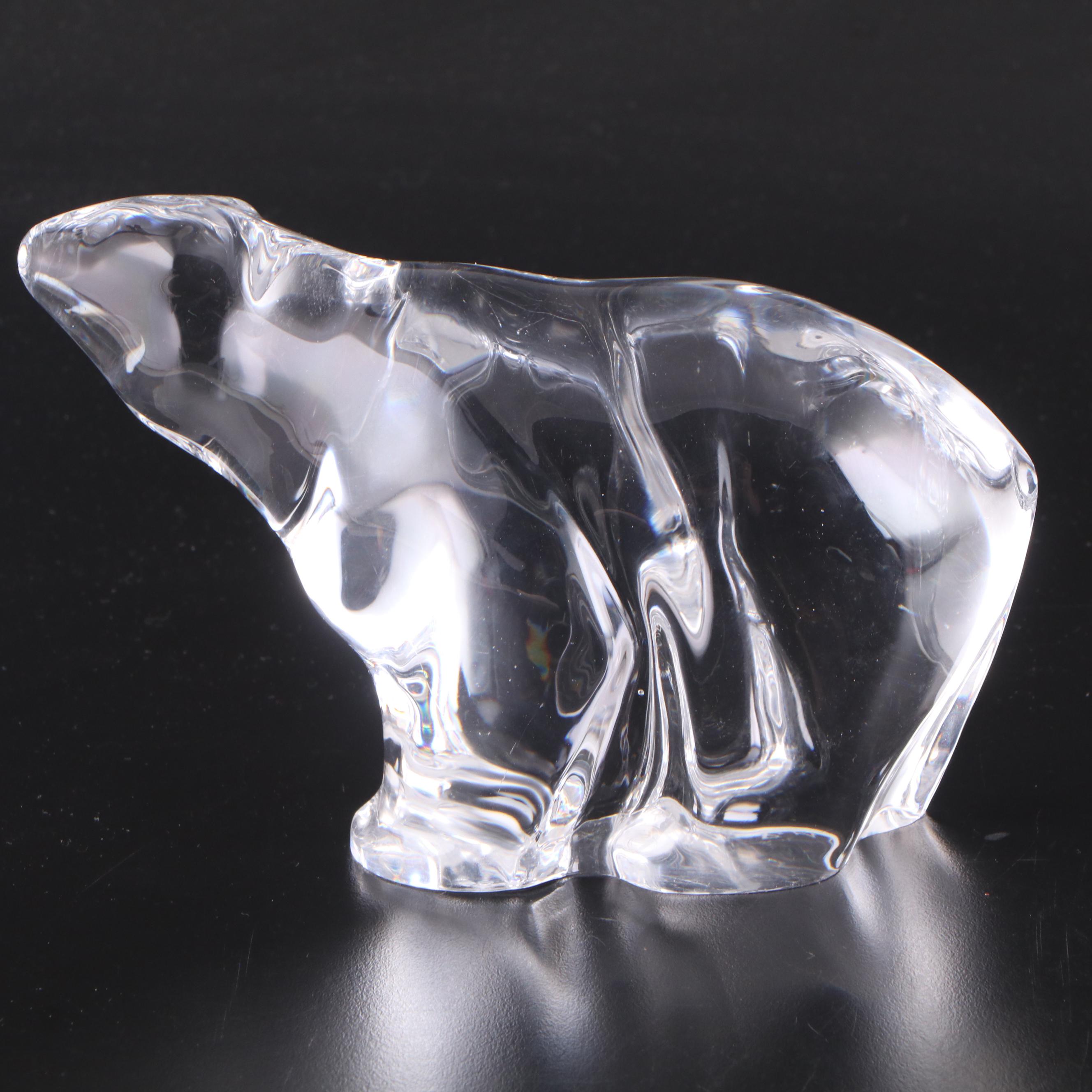 Crystal Bear Figurine