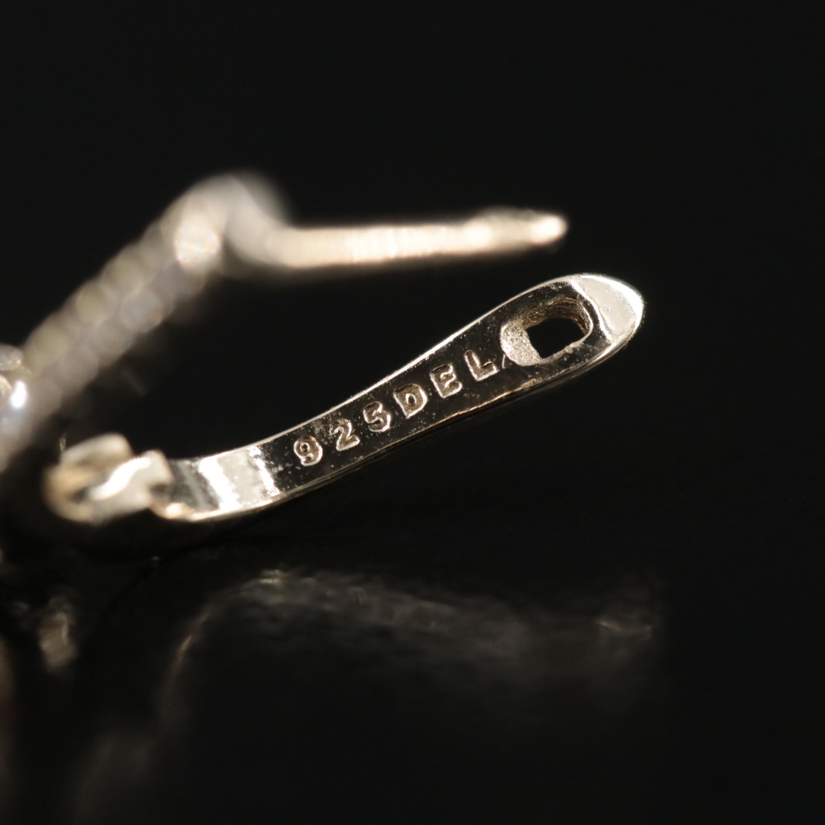 Sterling CZ Earrings