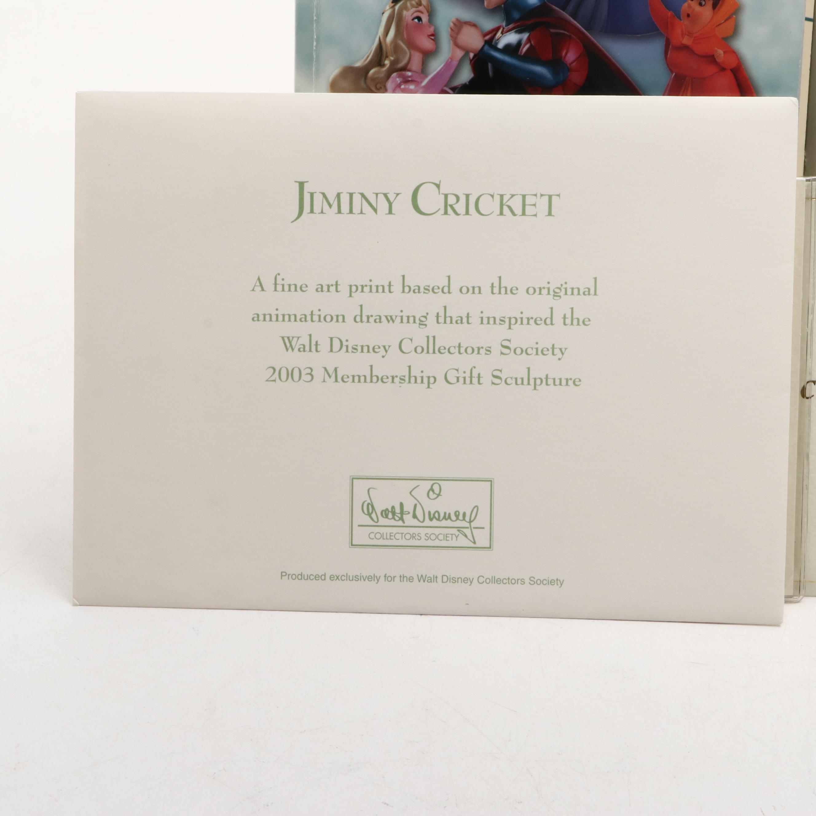 Walt Disney Collectors Society Membership Box with Greenbook Guides and More