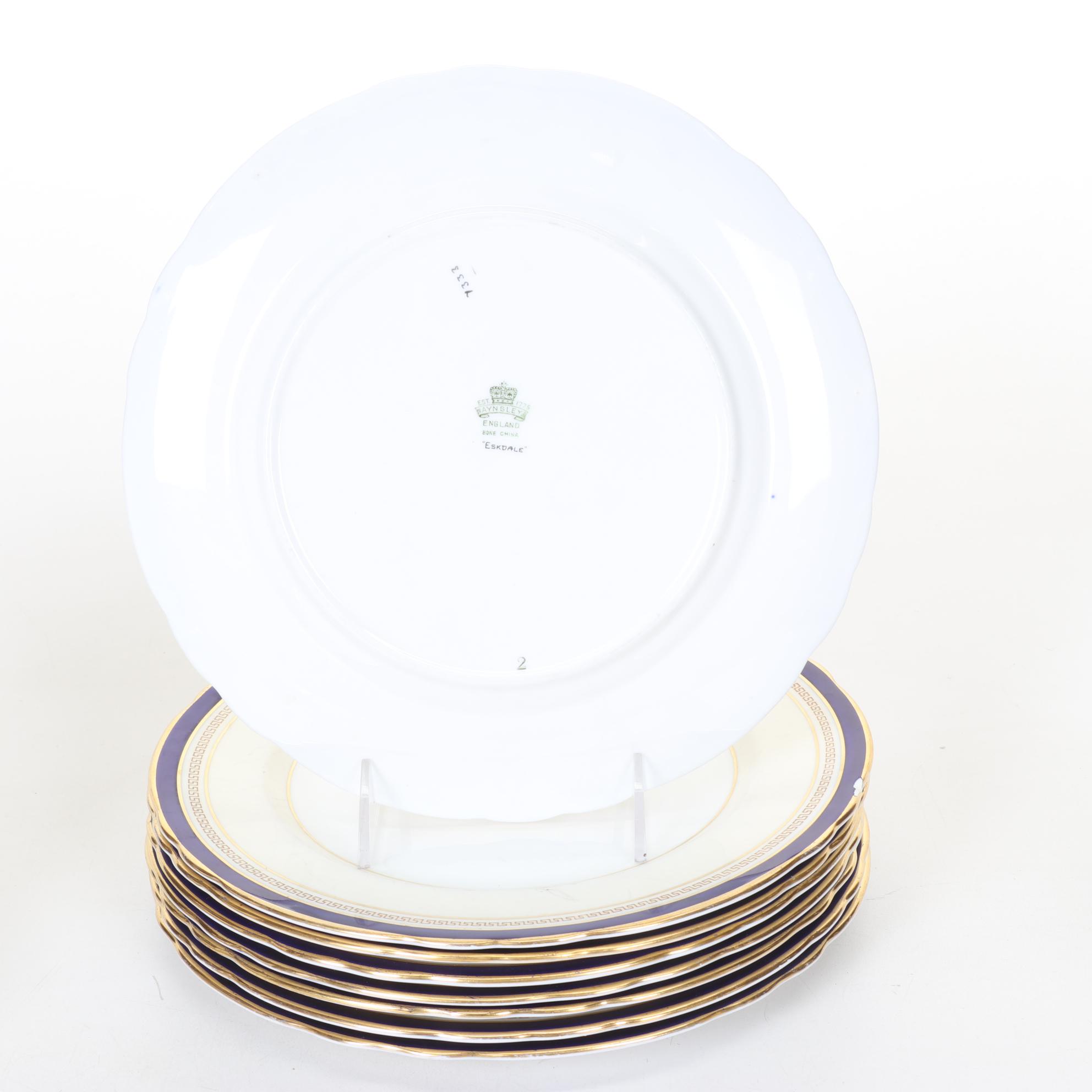 John Aynsley "Eskdale" Bone China Dinnerware, 1934