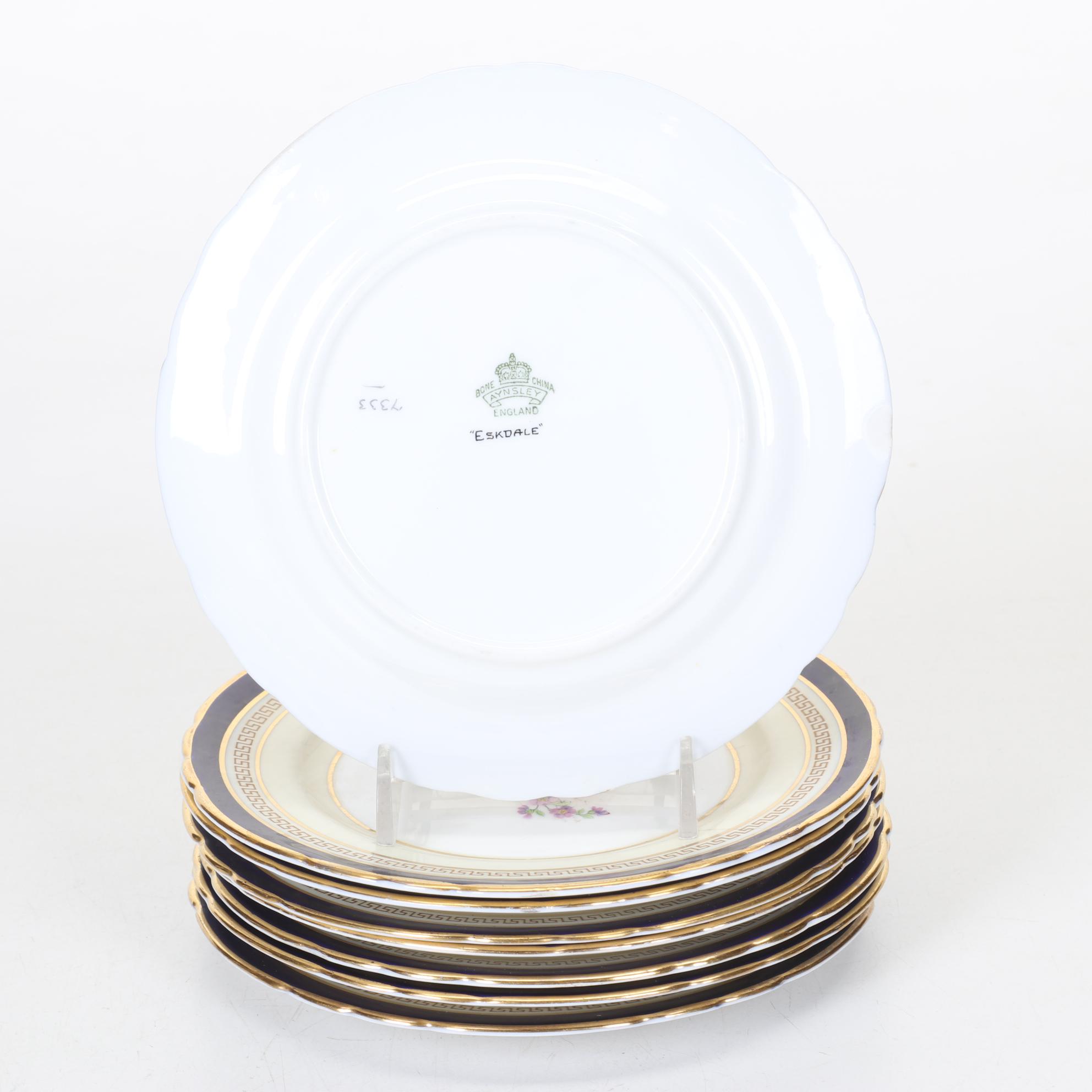 John Aynsley "Eskdale" Bone China Dinnerware, 1934