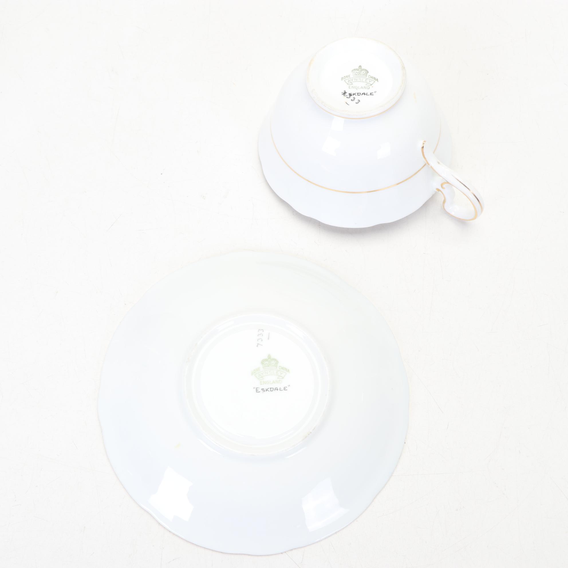 John Aynsley "Eskdale" Bone China Dinnerware, 1934