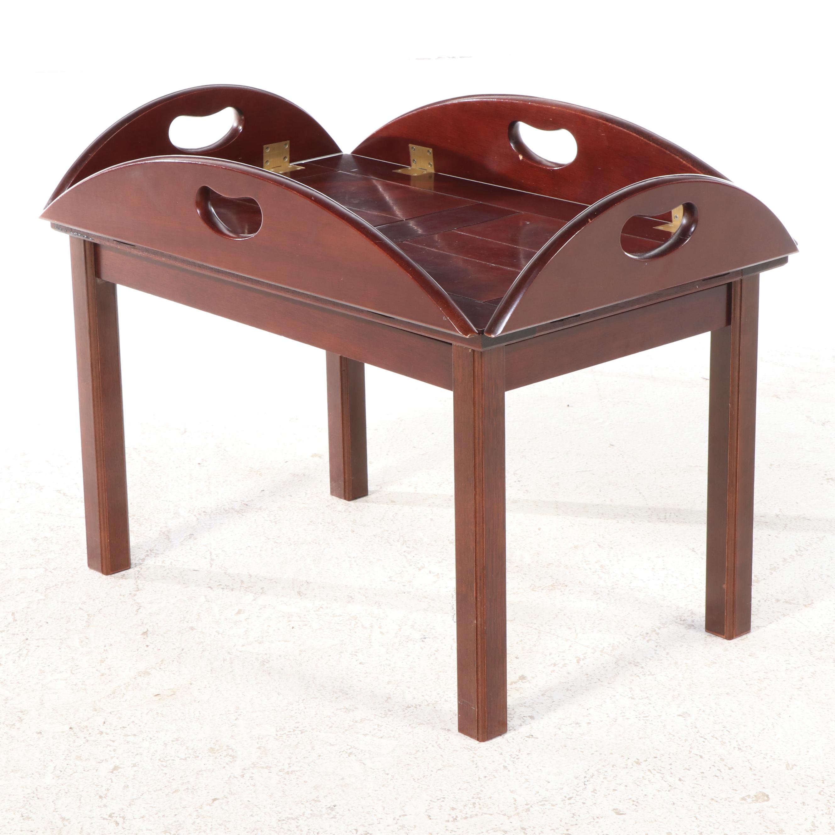 The Bombay Company Chippendale Style Butler's Tray Coffee Table