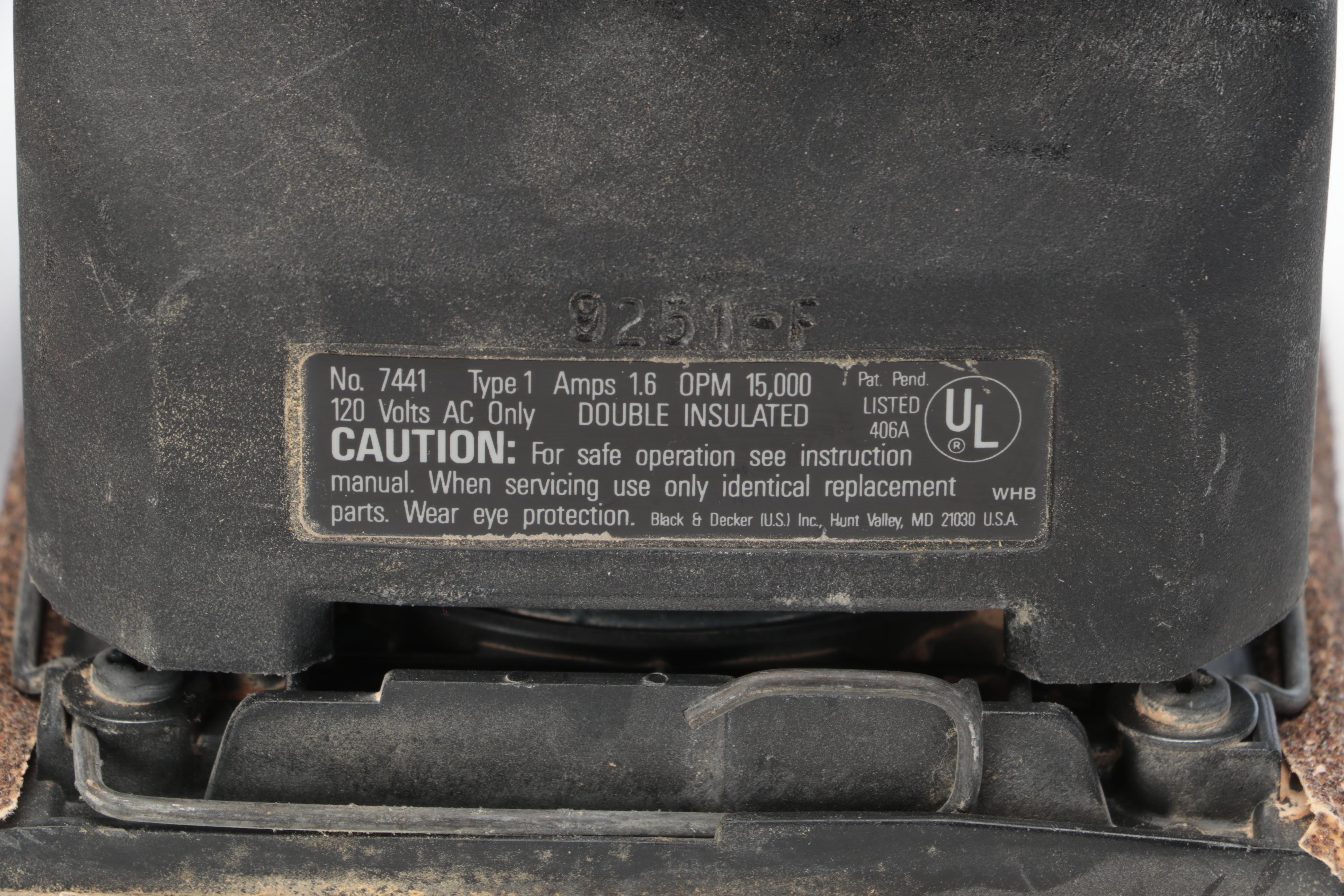 Black+Decker Drill Bit Sharpener With Dual Action Sanders, Jig Saw, Heat Gun