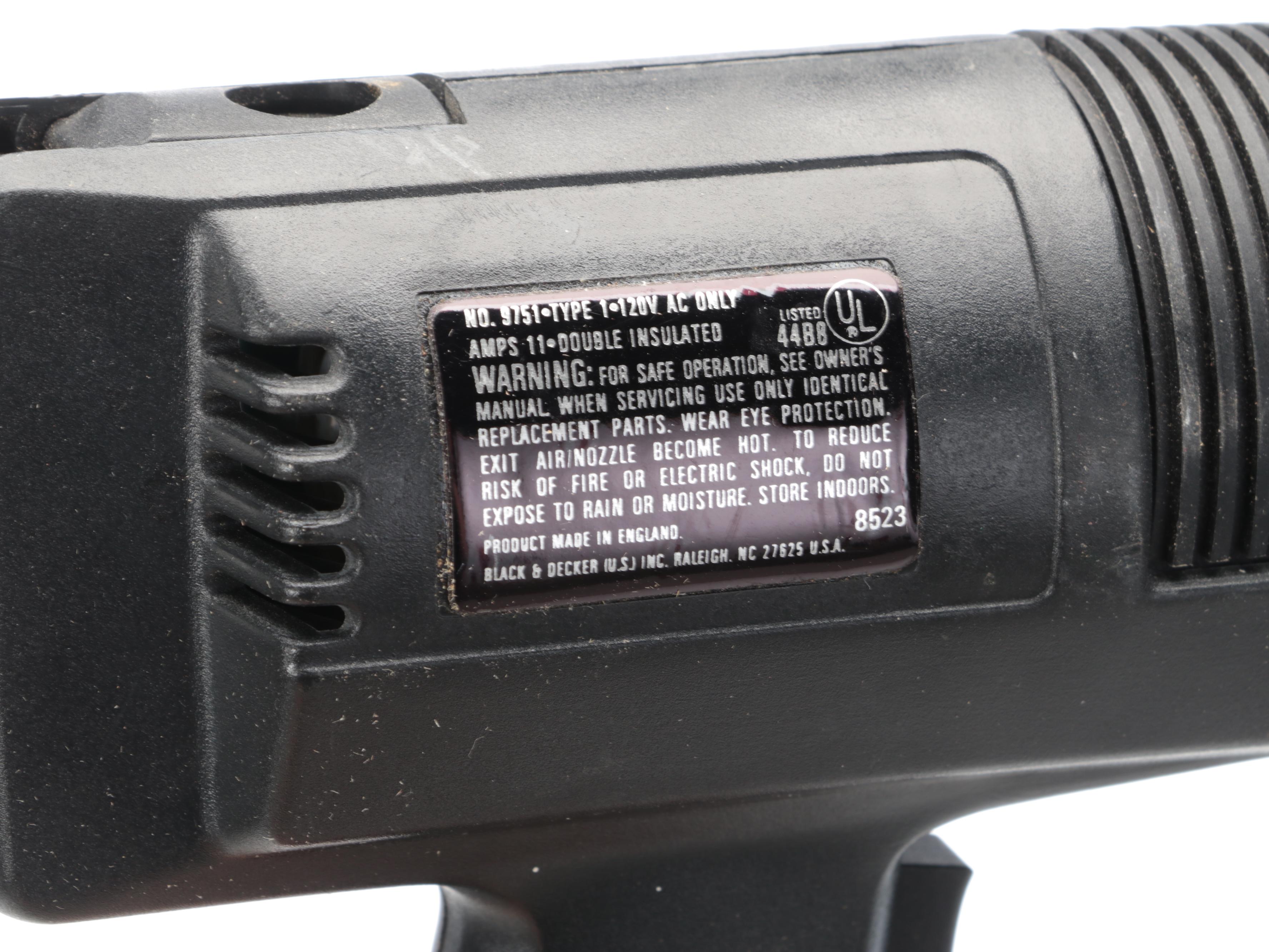 Black+Decker Drill Bit Sharpener With Dual Action Sanders, Jig Saw, Heat Gun