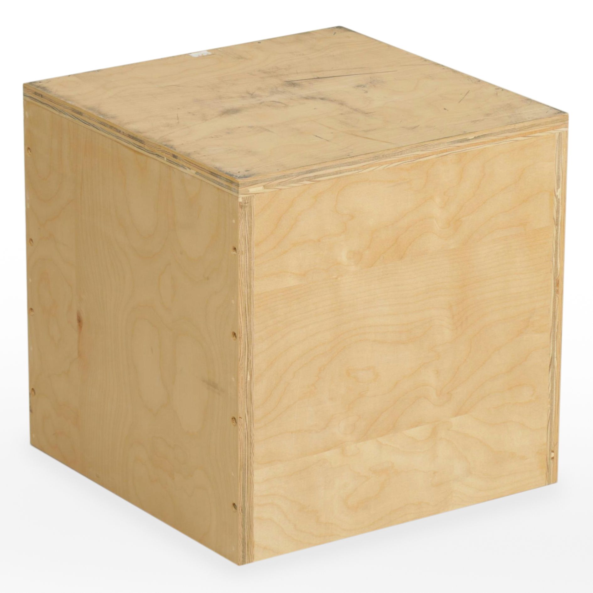 Plywood Cube Photography Pedestal
