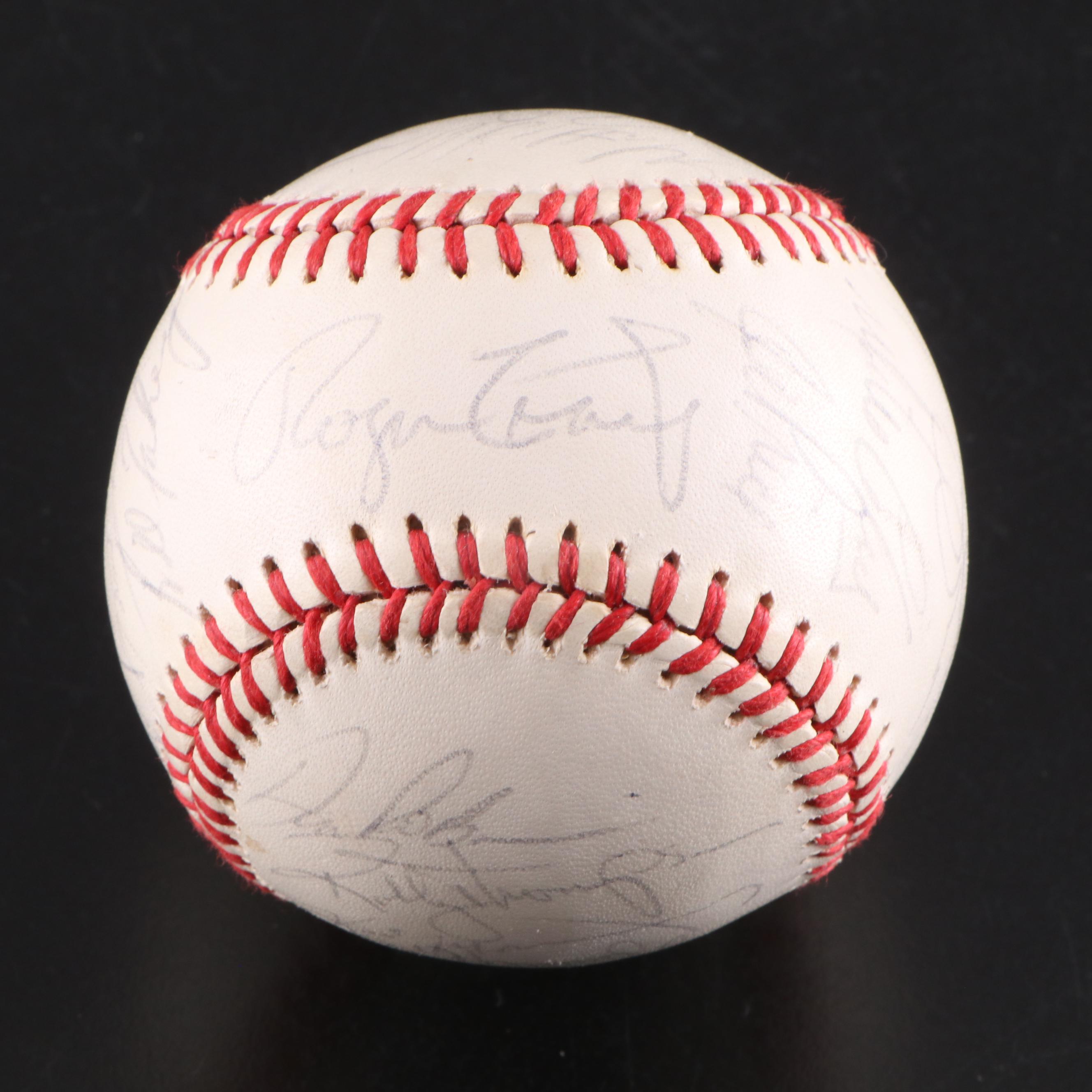 Cincinnati Reds and San Francisco Giants Team Signed Baseballs, 1980s