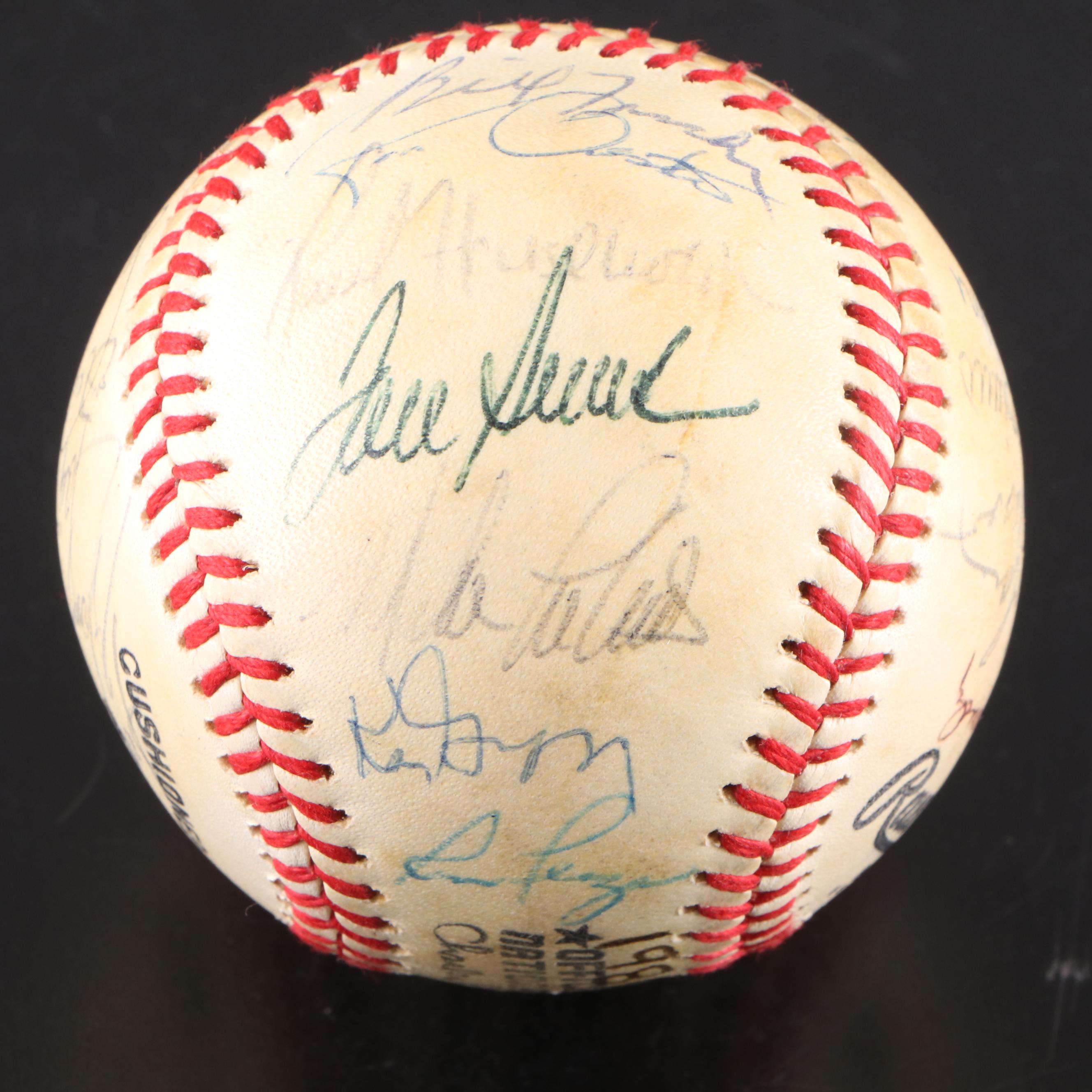 Cincinnati Reds and San Francisco Giants Team Signed Baseballs, 1980s