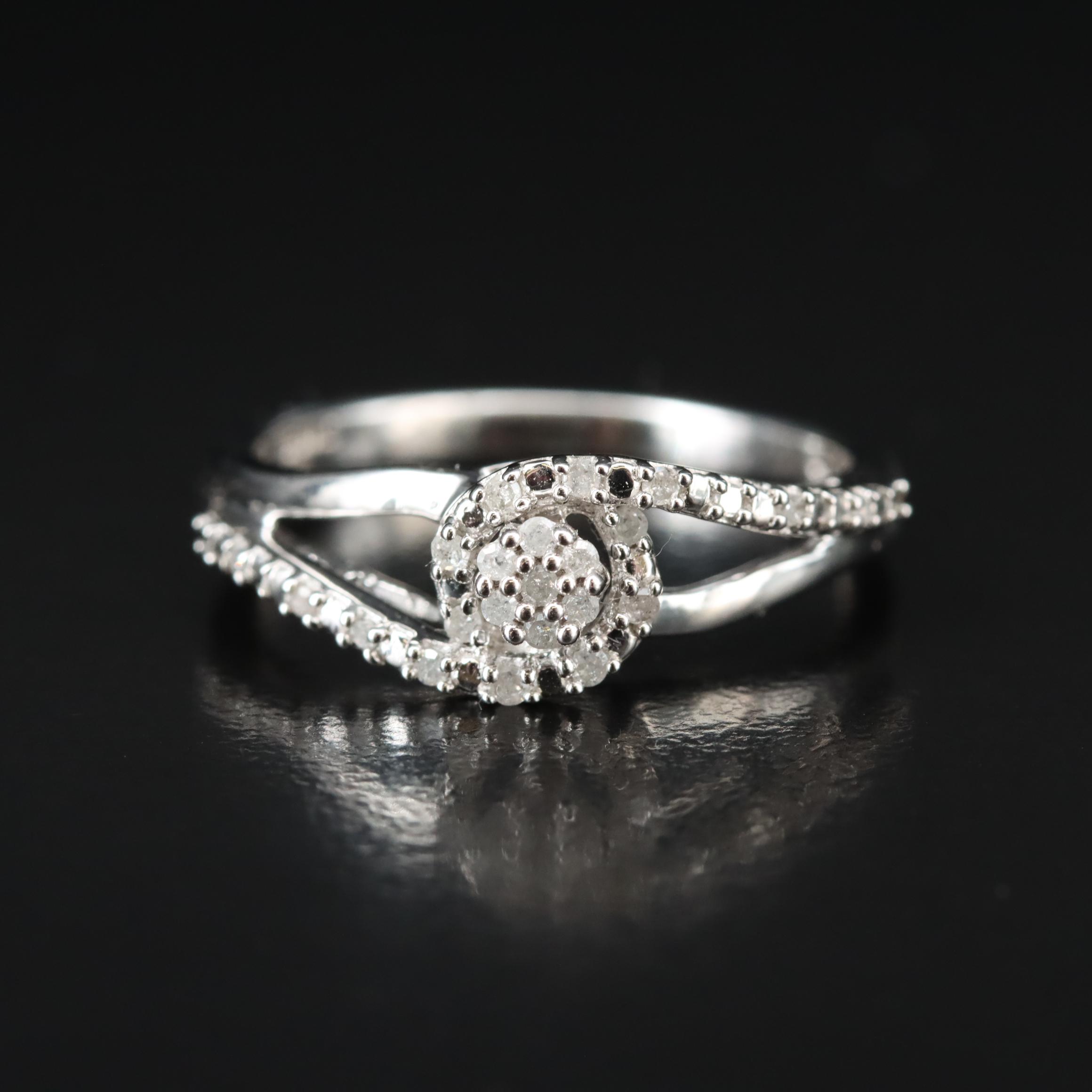 Sterling Diamond, Pearl and CZ Rings